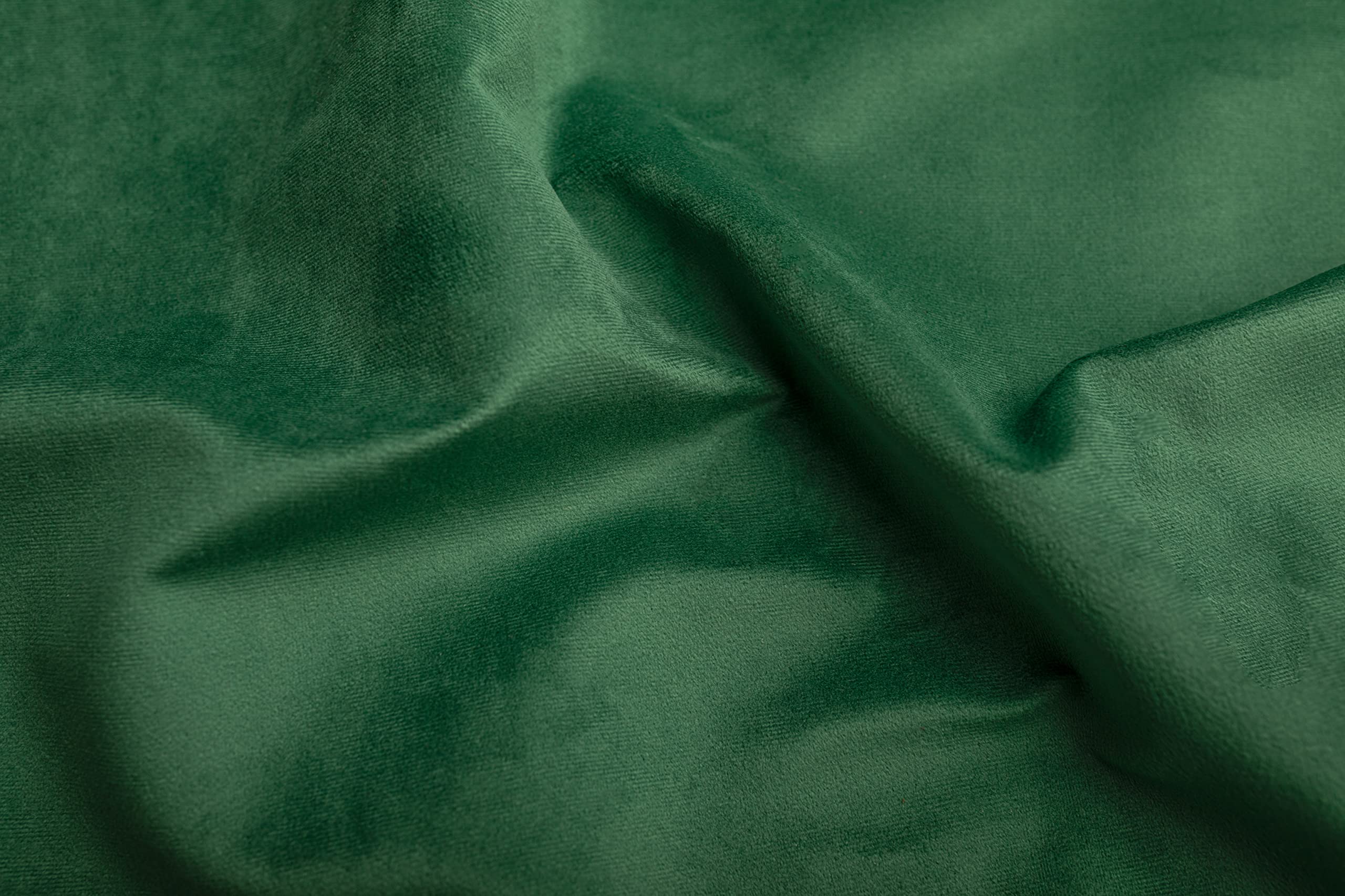 MASTERS OF COVERS Snug Fit Classic Velvet Sofa Slipcover for IKEA Klippan 2-Seater Loveseat - Green Velvet Replacement Cover | Perfect for Living Room, Bedroom & Home Decor