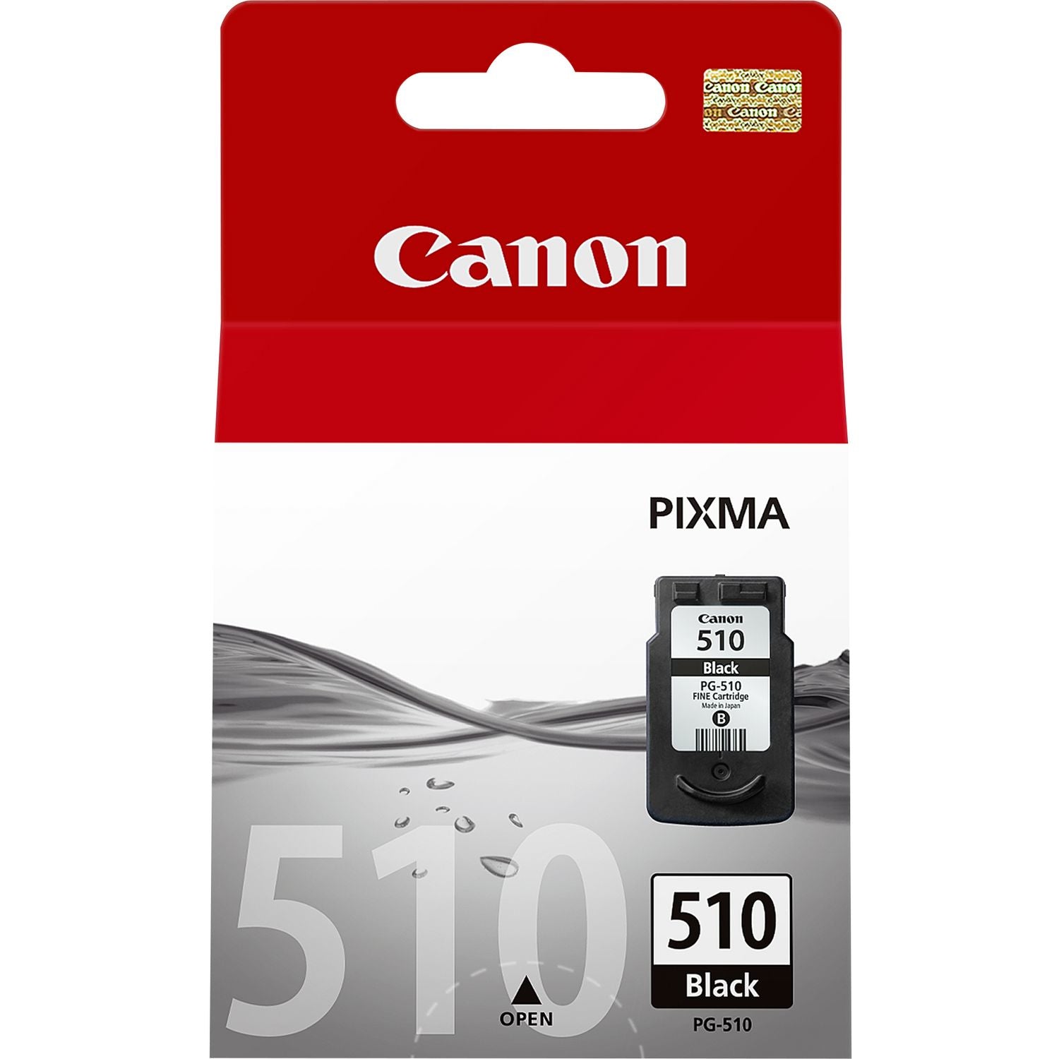Canon PG510 Fine Black Ink Cartridge - Compatible with MP480, MP260, MP240, MP270, MP490, MX320 & MX330 Printers - High-Quality Replacement Ink for Home & Office Printing