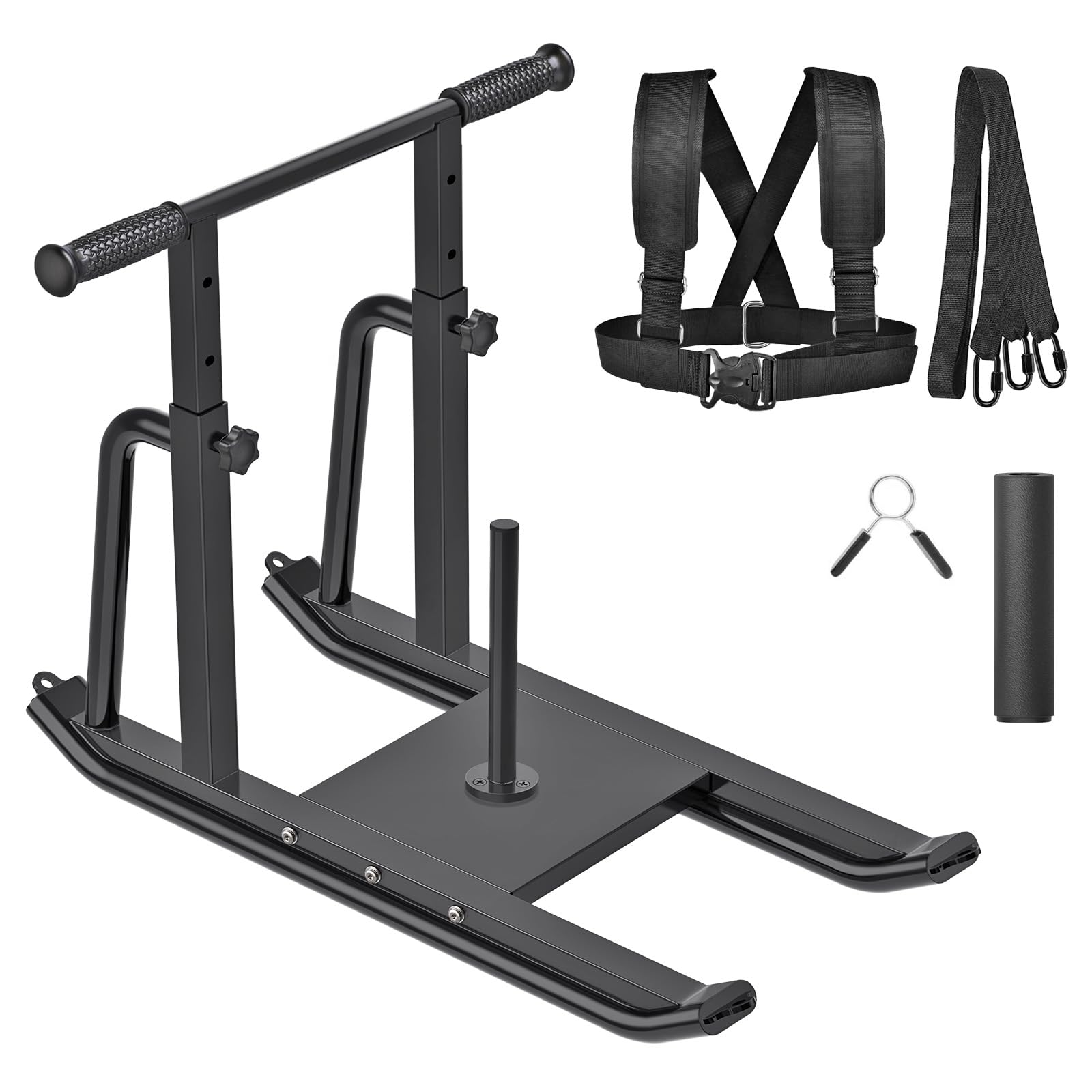 Kipika Adjustable Weight Sled for Speed Training & Strength Workouts - Compatible with 1