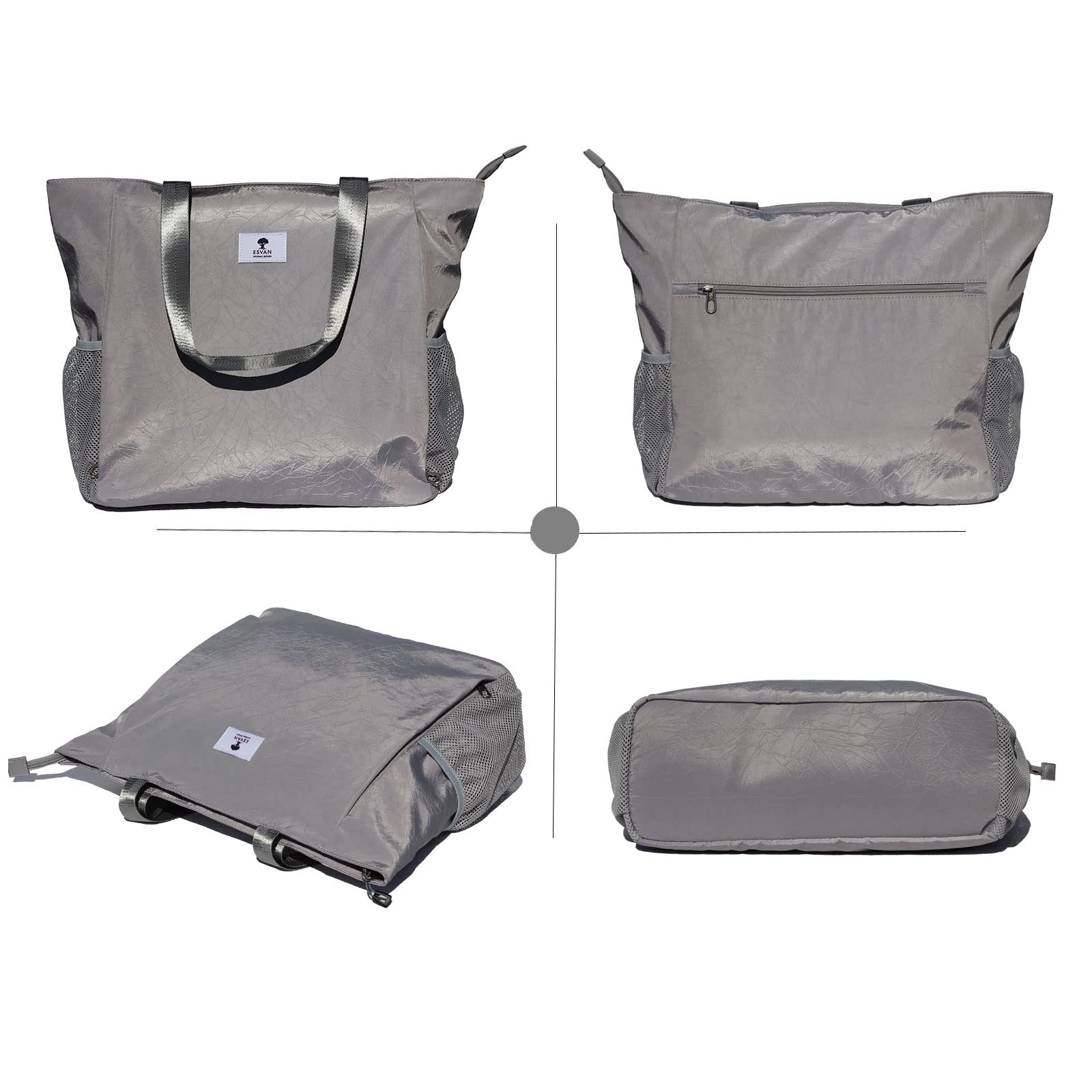 ESVAN Yoga Mat Bag - Premium Tote Carrier with Shoulder Strap for Yoga, Pilates, Gym, Travel & Beach - Perfect for Workouts, Office Commute & Fitness Accessories Storage