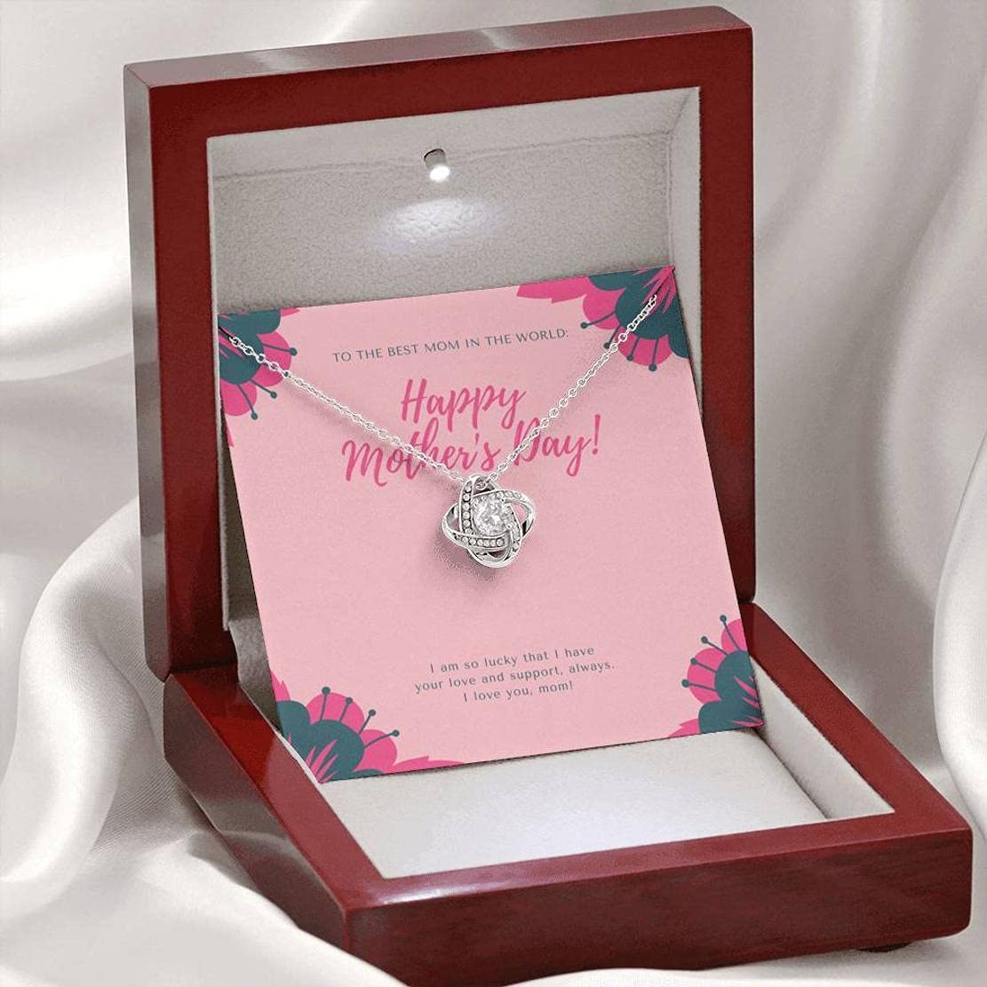 Personalized Mother's Day Jewelry Gift Set for Mom, Stepmom & Bonus Mom - Engravable Luxury Wooden Gift Box - Perfect for Christmas, Birthdays & Special Occasions