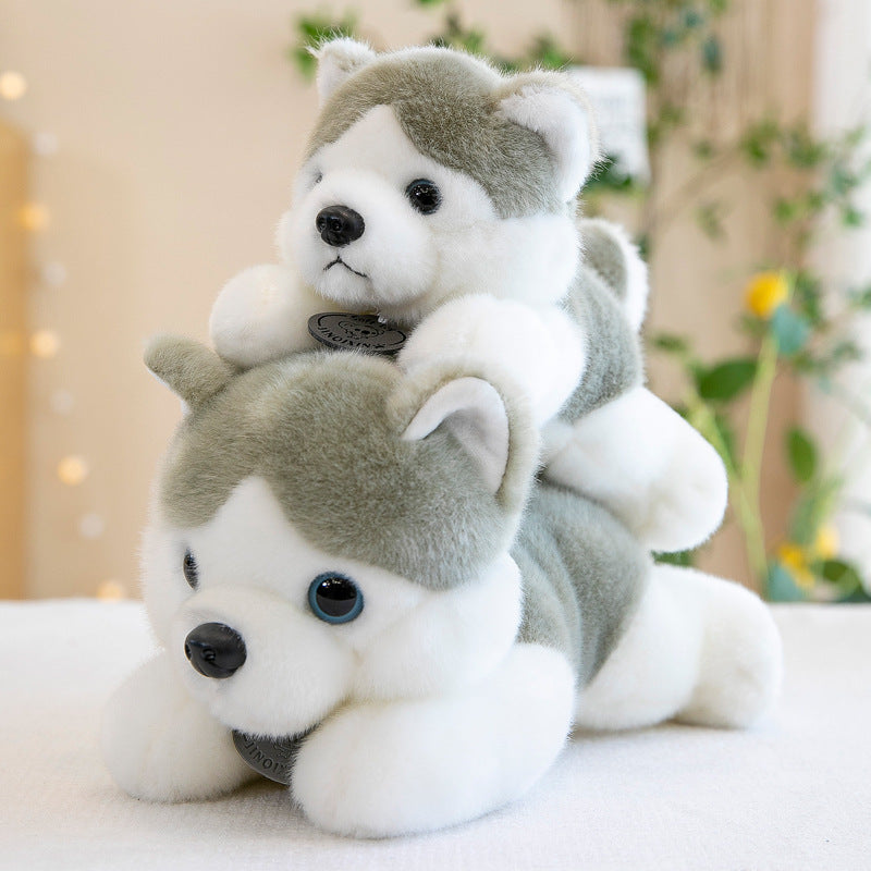 Giant Husky Plush Toy - Extra Large Soft Stuffed Animal Dog for Kids, Adults | Perfect for Cuddling, Home Decor, Gifts and Nursery Room Decorations