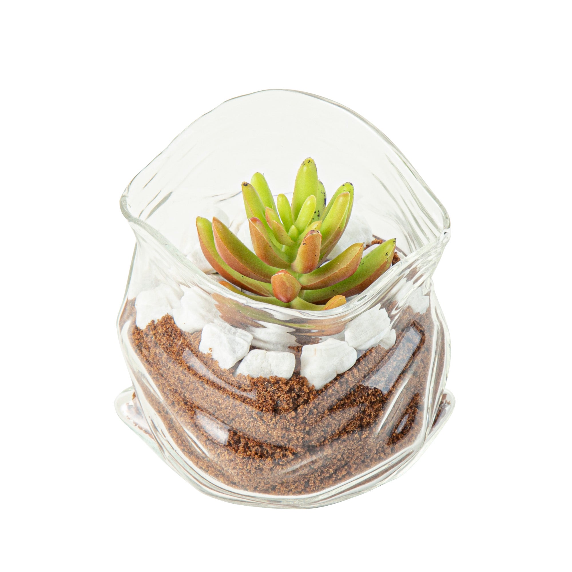 8 oz Clear Glass Storage Bowl with Lid - Round Airtight Food Container (3.25