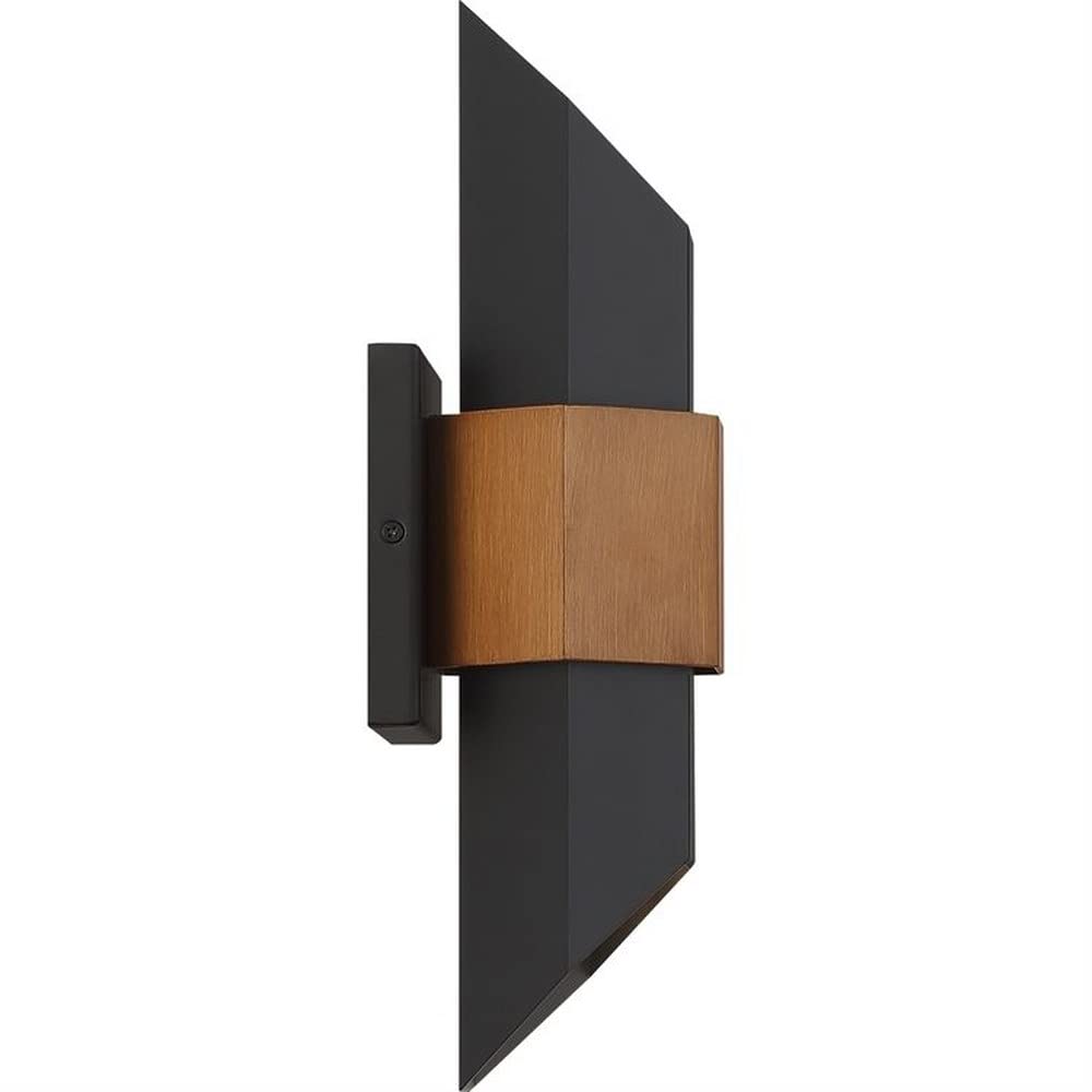15.25 Inch Contemporary Coastal Outdoor Wall Lantern - Durable Armor Aluminum Design - Perfect for Porch, Patio, Garden & Coastal Home Decor (Model: 71-Bel-4352452)