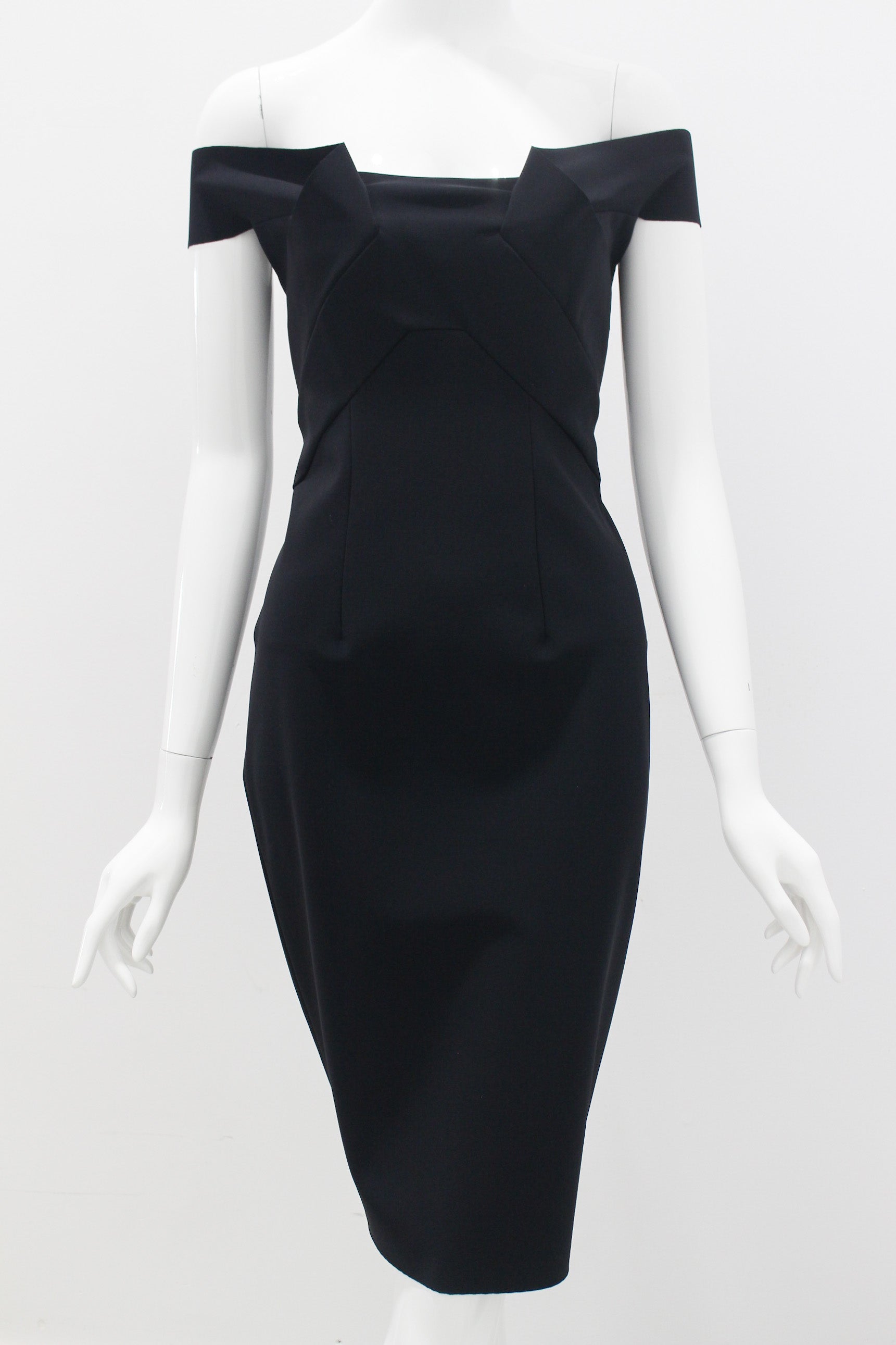 Frascara Bonded Jersey Dress for Women - Comfortable Stretchy Bodycon Midi Dress for Casual Wear, Office & Night Out