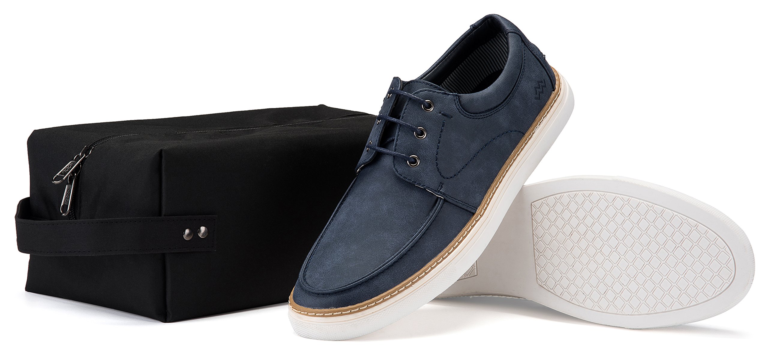 Mio Marino Men's Boat Shoes - Comfortable Casual Sneakers for Men | Perfect for Sailing, Walking & Everyday Wear