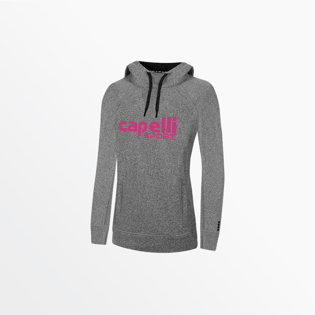 Women's Heather Pullover Hoodie with Logo - Cozy & Stylish Sweatshirt for Casual Wear, Gym, and Outdoor Activities