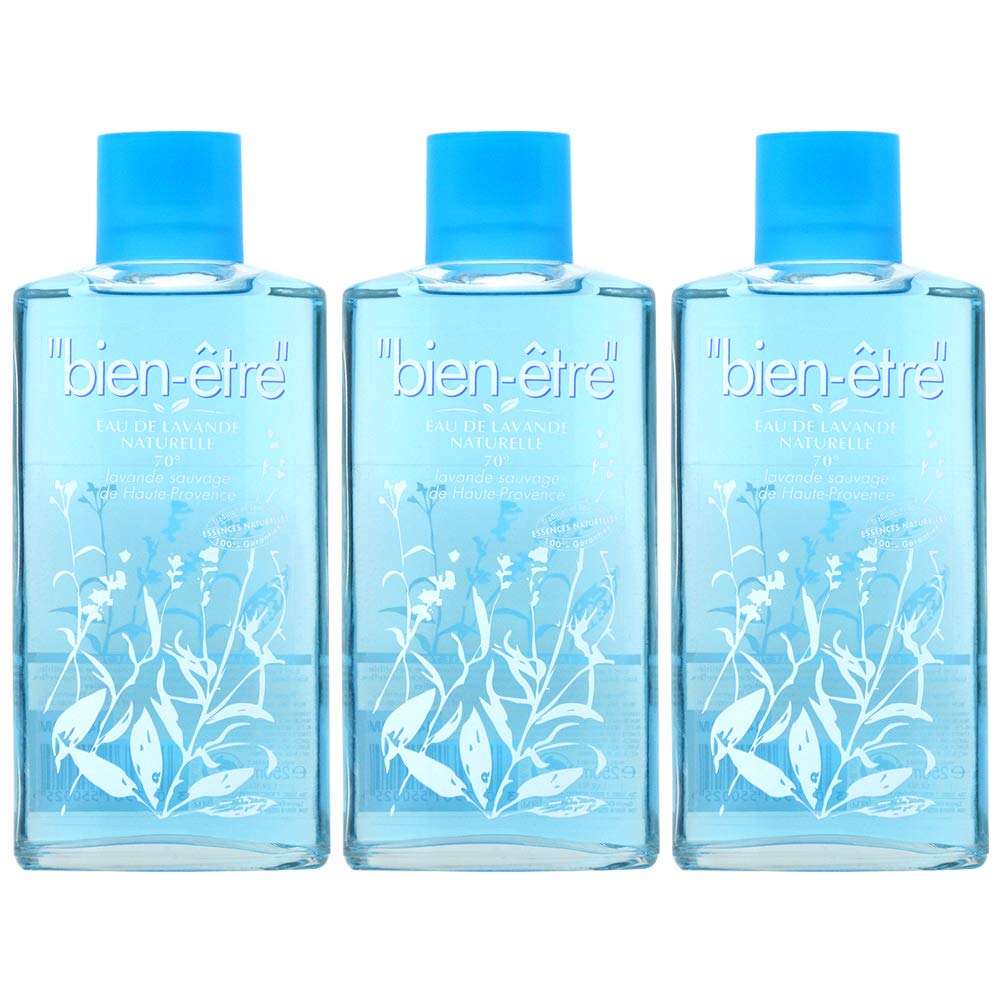 Bien Etre Lavender Cologne for Women & Men - 8.4oz Eau de Cologne Splash (3-Pack) | Fresh Floral Fragrance for Daily Wear, Office & Romantic Occasions