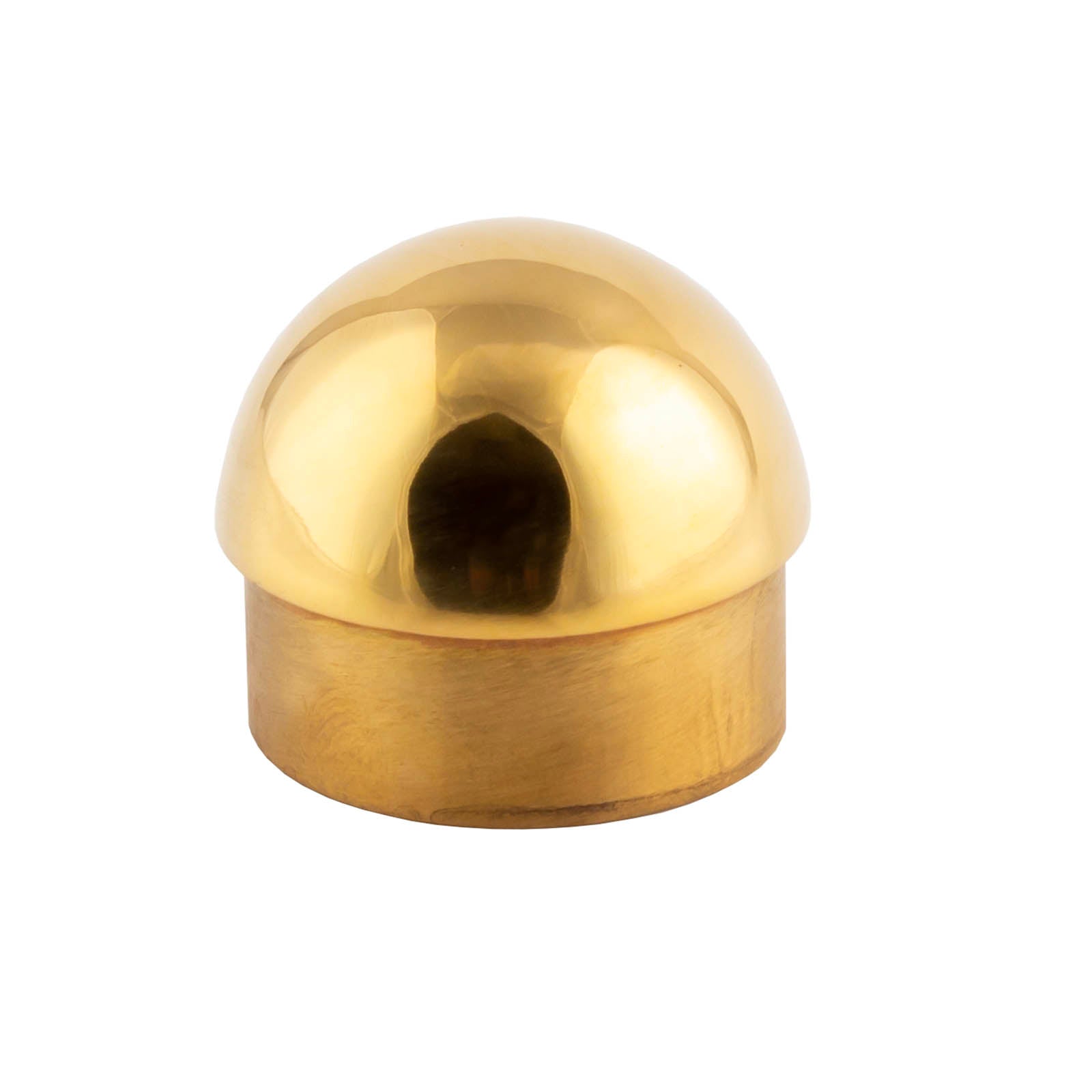 Dome End Cap - Stainless Steel & Aluminum Metal Options for Pipes, Tubes & Fittings | Perfect for Plumbing, Construction & DIY Projects