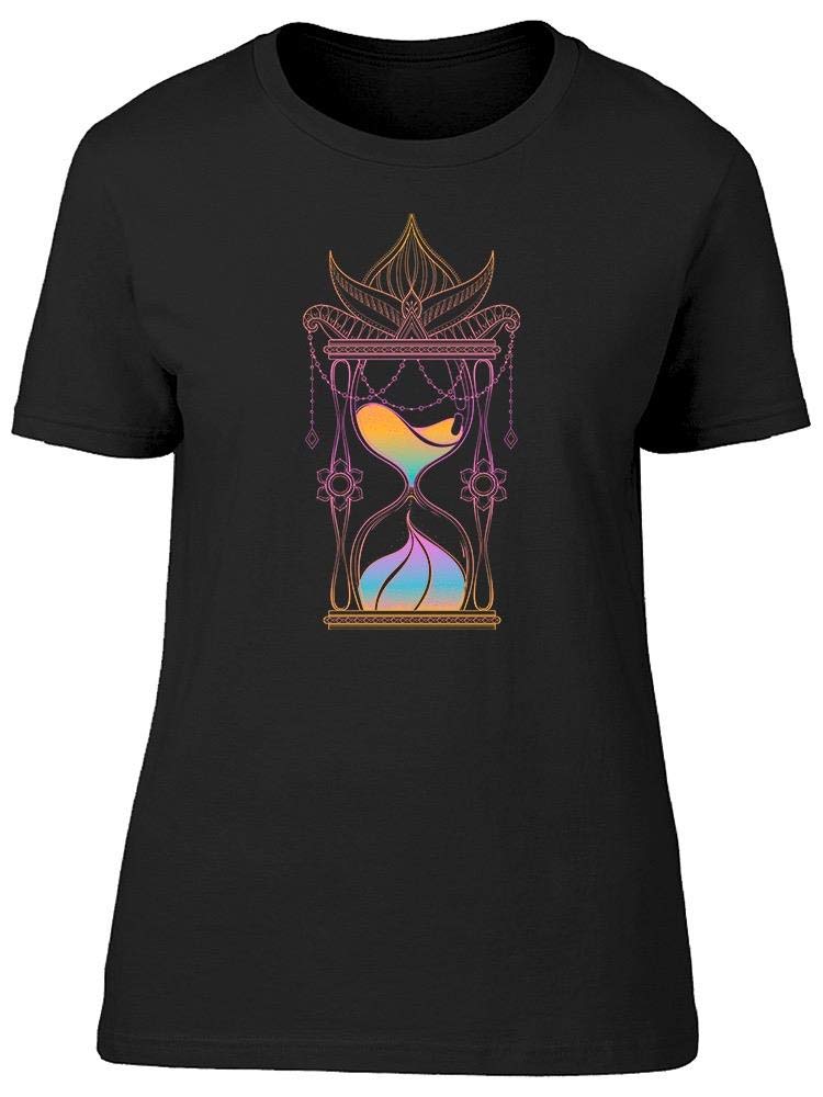 Vintage Timer Graphic T-Shirt for Women - Casual Comfort Fit Cotton Tee - Perfect for Everyday Wear, Outings & Relaxing