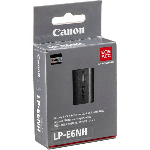 Canon LP-E6NH Lithium-Ion Battery Pack for Canon EOS 5D Mark IV, 7D Mark II, 90D, 80D, 70D - High Capacity Replacement Battery for DSLR Cameras - Perfect for Travel, Wedding & Outdoor Photography