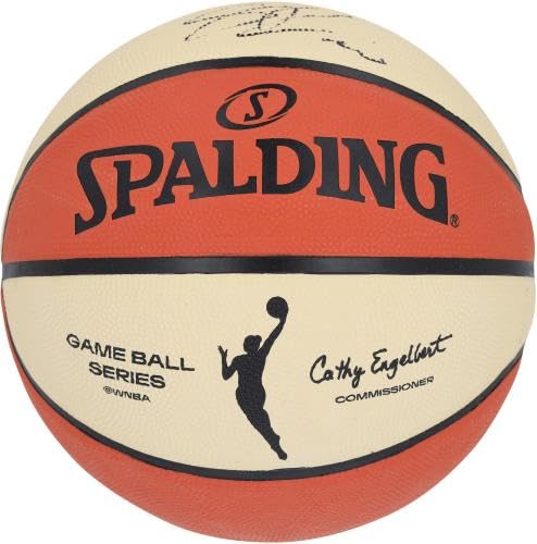 Sabrina Ionescu Autographed WNBA Game Basketball - New York Liberty Signed Spalding Official Ball with 