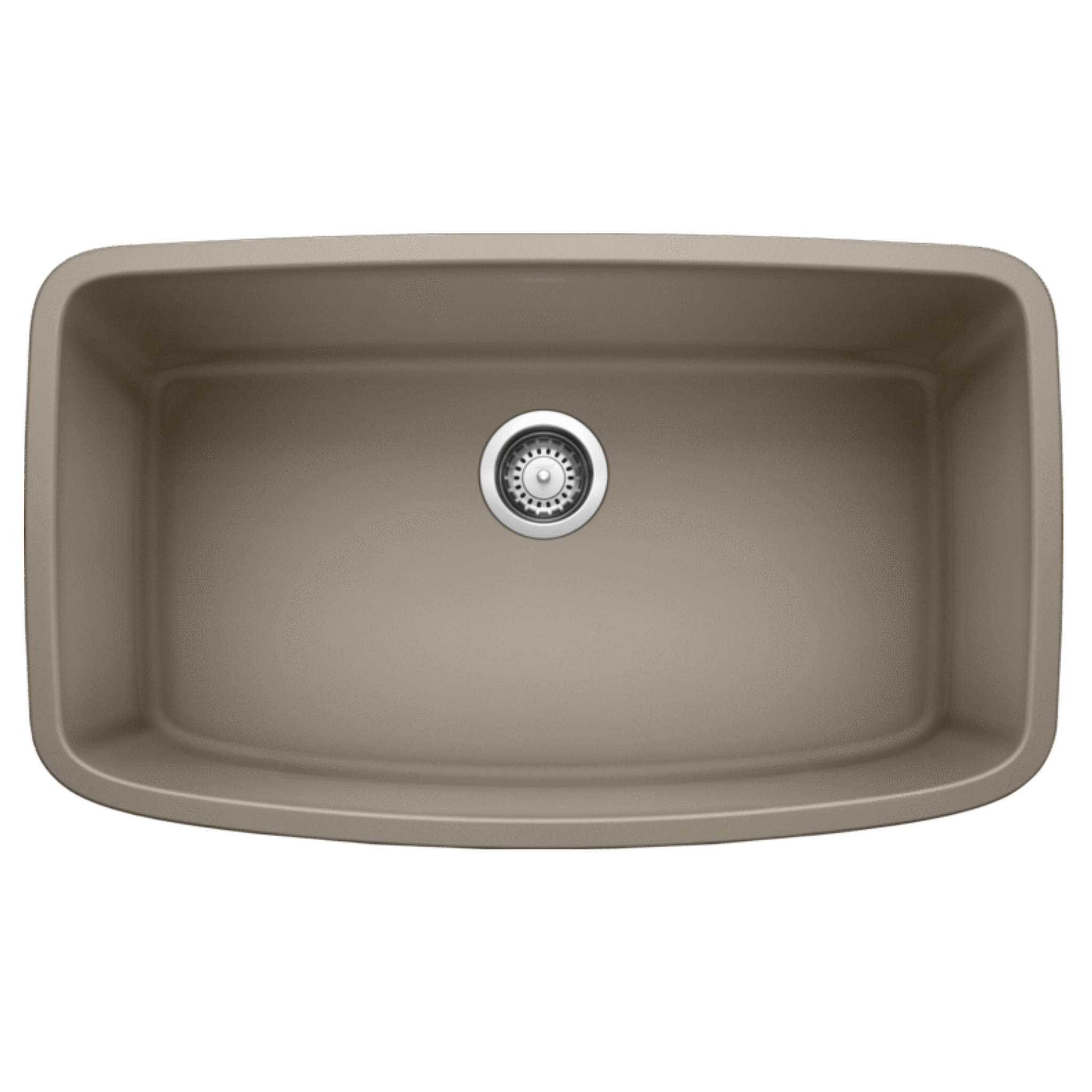 Premium Blanco Valea Super Single Bowl Undermount Kitchen Sink - Stainless Steel 16 Gauge, Noise-Reducing Pads, Easy-Clean Design for Modern Kitchens | Perfect for Home Chefs & Busy Families