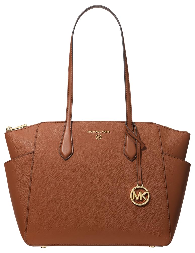 Michael Kors Marilyn Medium Tote Bag for Women - Stylish Designer Handbag with Gold-Tone Logo - Perfect for Work, Travel & Everyday Use