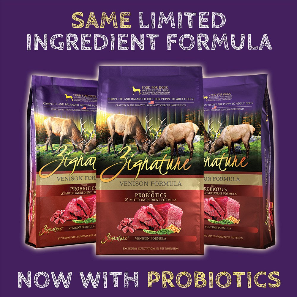 Limited Ingredient Venison Dog Dry Food - Grain-Free, Hypoallergenic for Sensitive Stomachs - Perfect for Dogs with Allergies or Digestive Issues