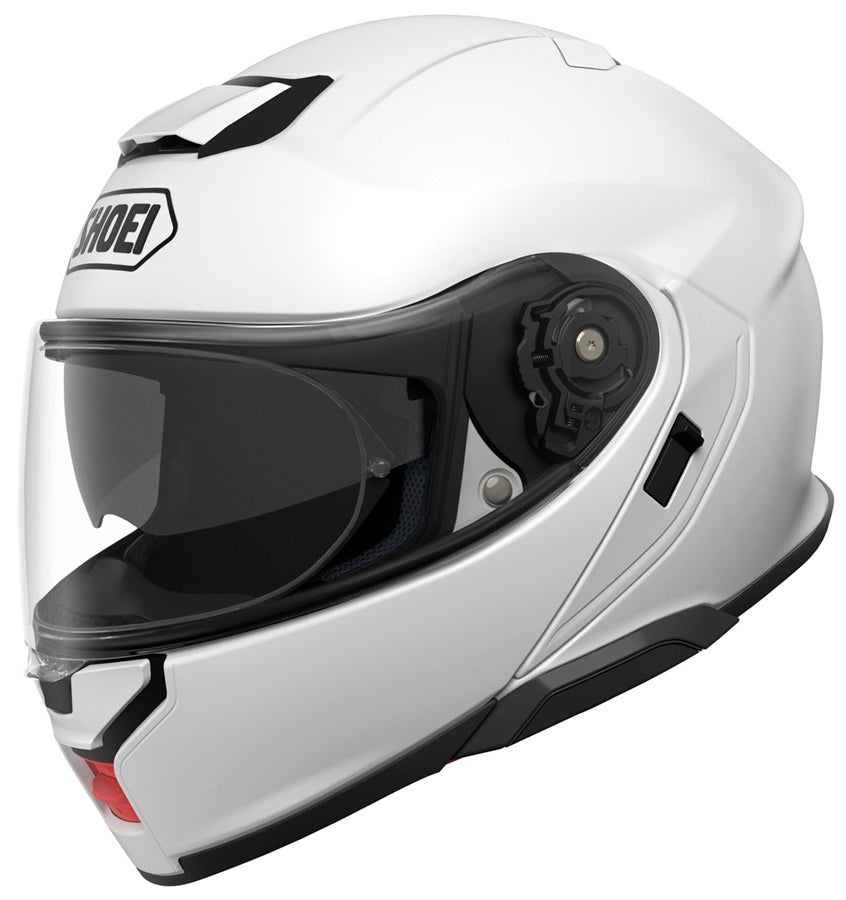 Shoei Neotec 3 White Motorcycle Helmet - DOT & ECE Certified Full Face Modular Helmet for Men & Women - Perfect for Street Riding, Touring & Commuting