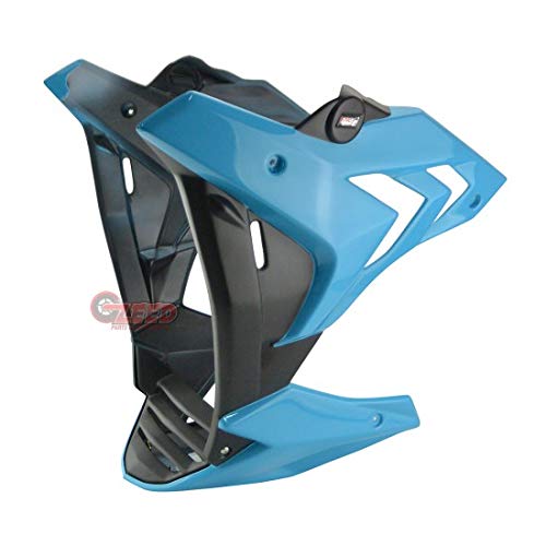 Honda Grom MSX125 SF 2016-2020 Belly Pan Fairing Panel Lower Under Cover Replacement - Blue V2 | Motorcycle Protection & Style Upgrade for Street Riding