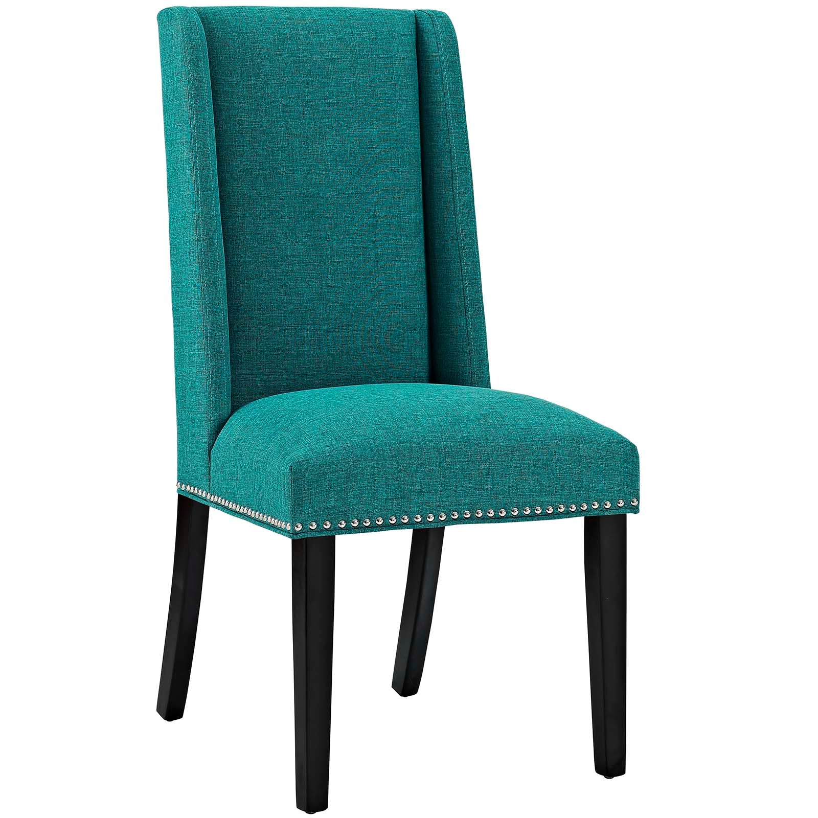 Premium Baron Dining Chairs Set of 2 - Modern Upholstered Fabric Side Chairs for Kitchen, Dining Room & Breakfast Nook - Comfortable & Stylish Seating Solution