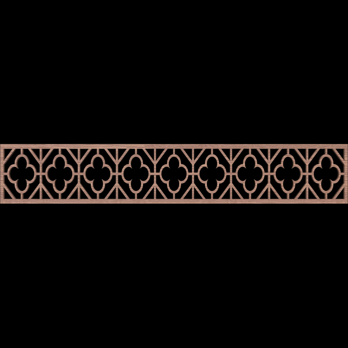 Hazelton Fretwork Moulding - Decorative Wood Trim for Home & Furniture | Perfect for DIY Projects, Wall Accents, and Cabinet Design