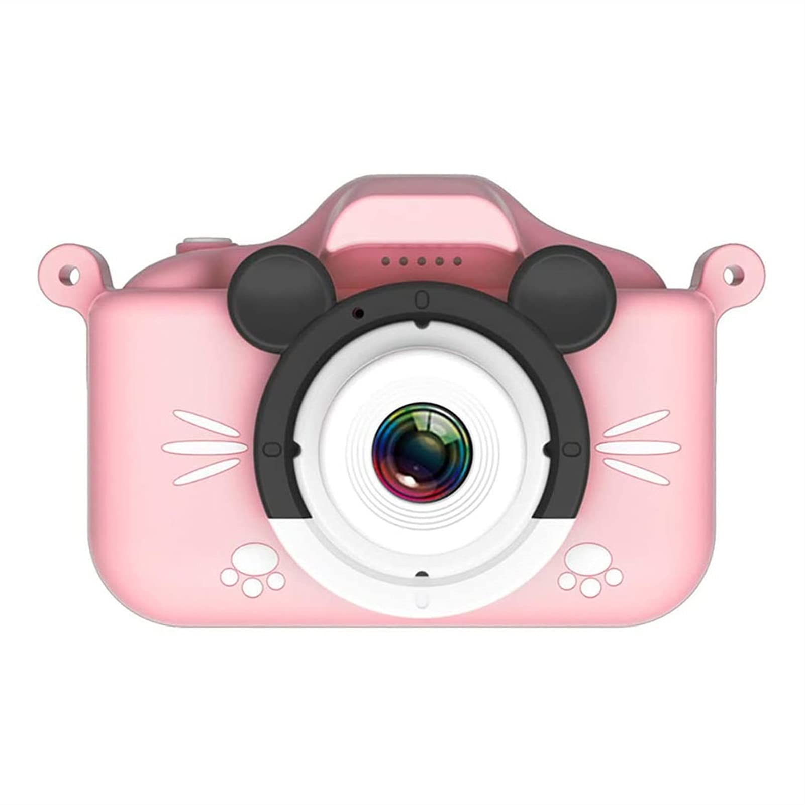 **Pink Kids Digital Camera Toy - Shockproof Video Camera for Girls Ages 3-8, Birthday & Holiday Gift - Perfect for Travel, Parties & Outdoor Adventures**