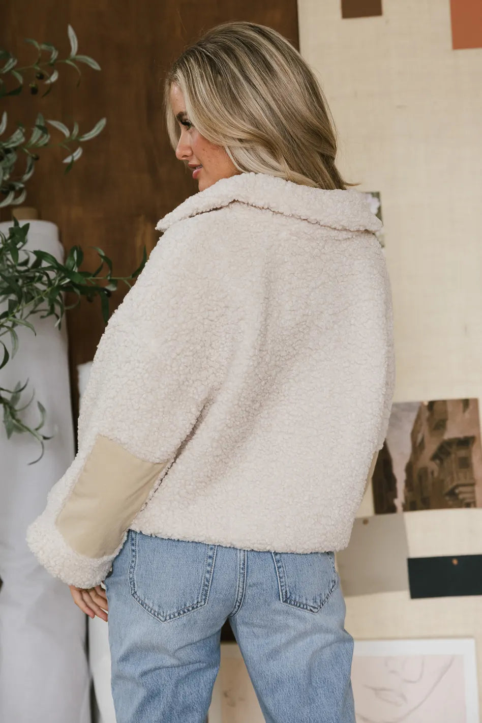 Isabella Sherpa Pullover Women's Fleece Jacket - Cozy Winter Sweatshirt for Casual Outfits & Outdoor Activities | FINAL SALE