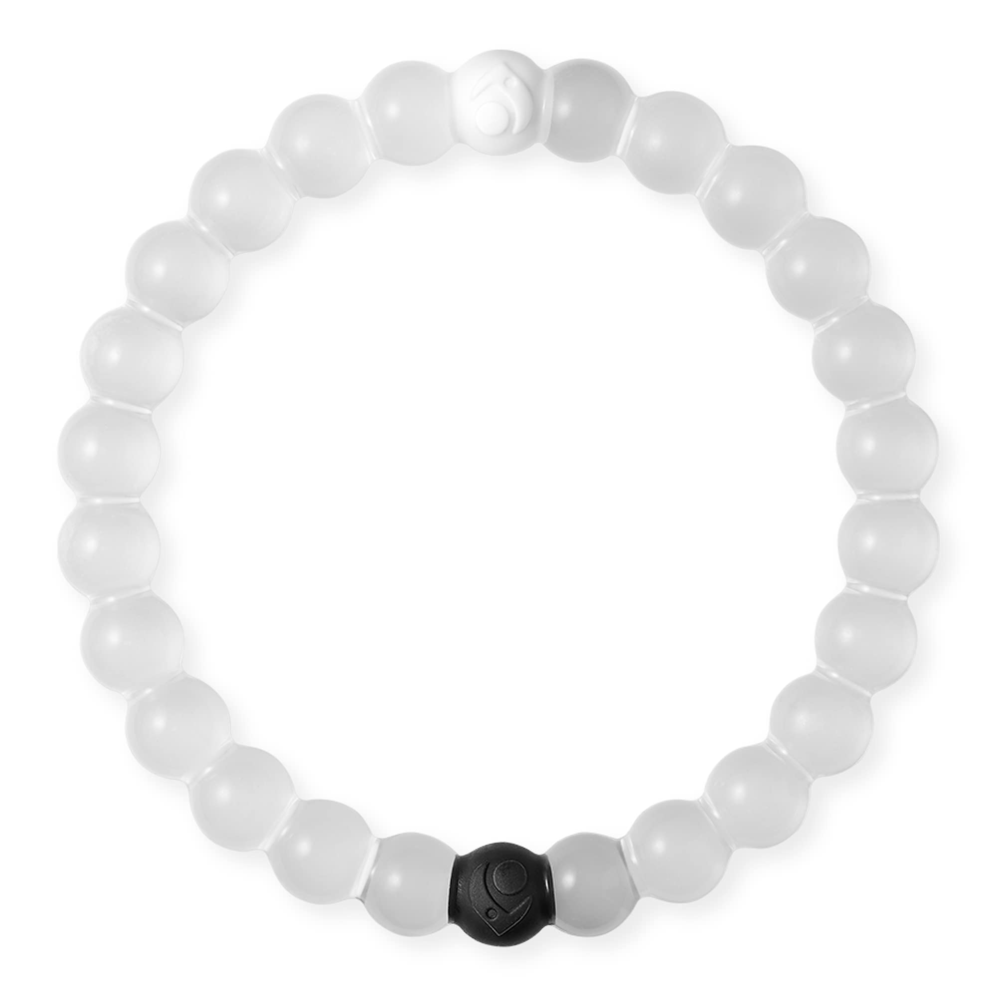 Lokai Mental Health Awareness Bracelet - Classic Silicone Beaded Bracelet for Women & Men | Promotes Emotional Well-Being & Stress Relief | Comfortable Slide-On Design for Daily Wear, Workouts & Meditation