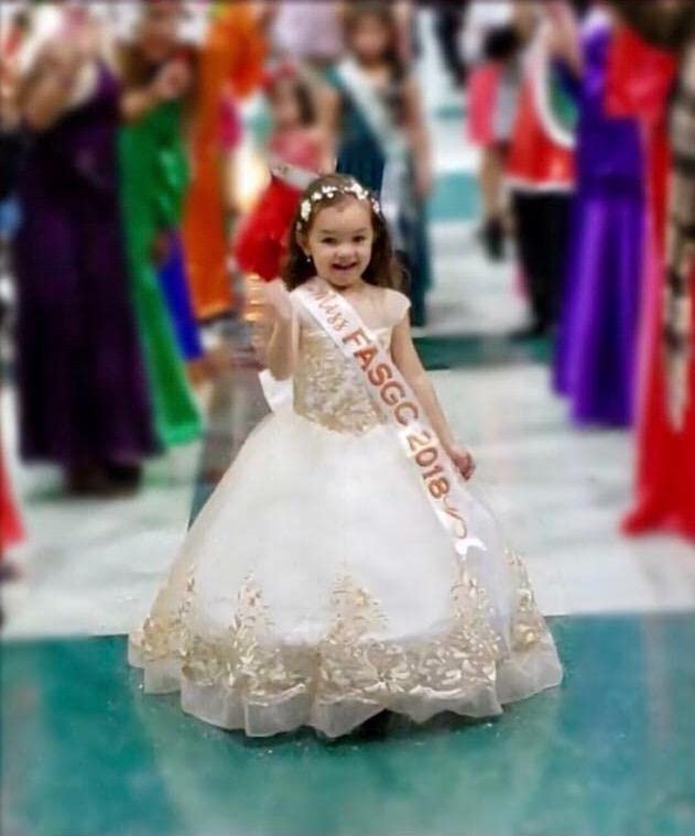 ABAO SISTER Elegant Flower Girl Dress for Wedding - Kids Sleeveless Lace Pageant Ball Gowns - Perfect for Weddings, Baptisms & Special Occasions