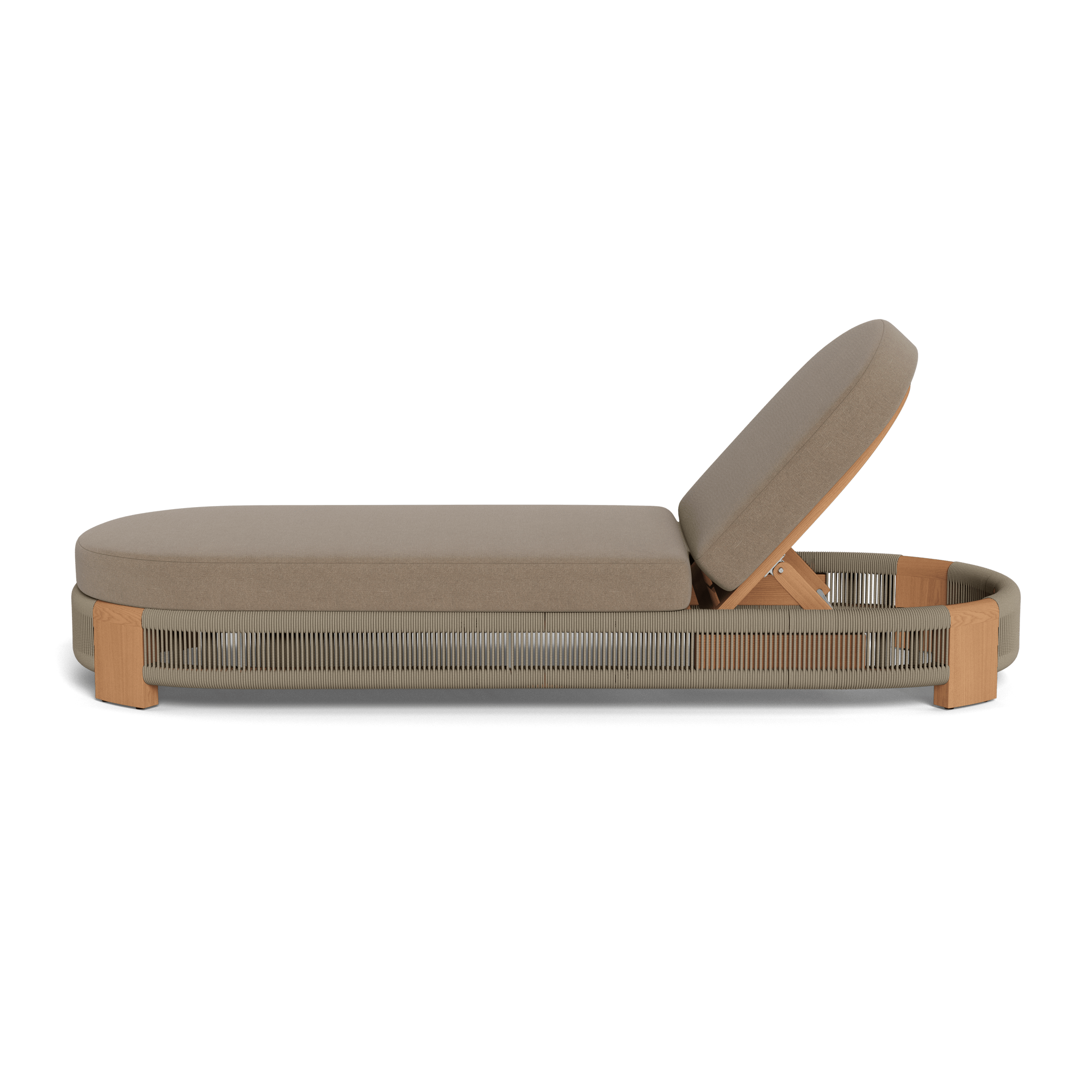 Premium Teak Wood Sun Lounge Chair - Outdoor Patio Furniture for Poolside, Beach, and Garden Relaxation