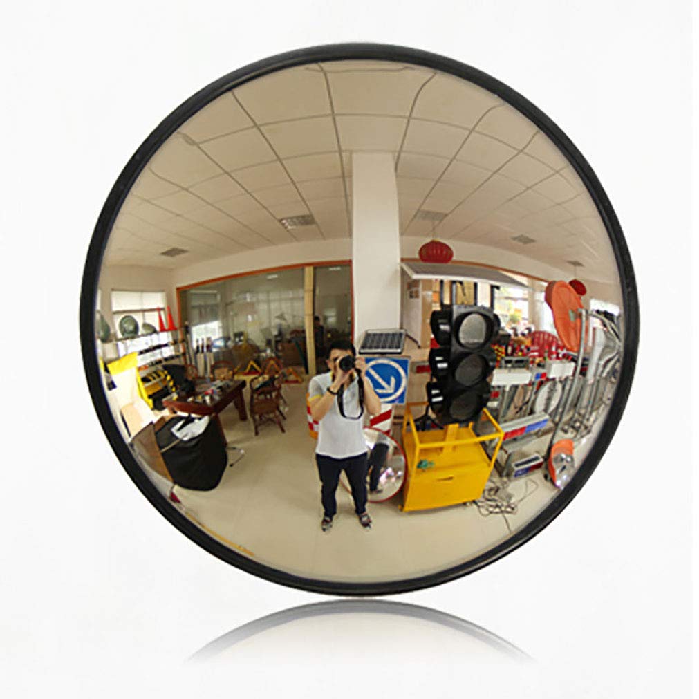 Wide Angle Security Mirror for Store Surveillance - Anti-Theft Acrylic Panoramic Observation Mirror for Ceiling & Wall Mounting - Ideal for Retail Shops, Parking Lots & High Traffic Areas