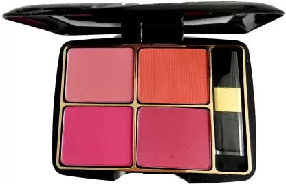 Natural Face Blusher for All Skin Types - Flush Cheek Makeup for Daily & Special Occasion Wear