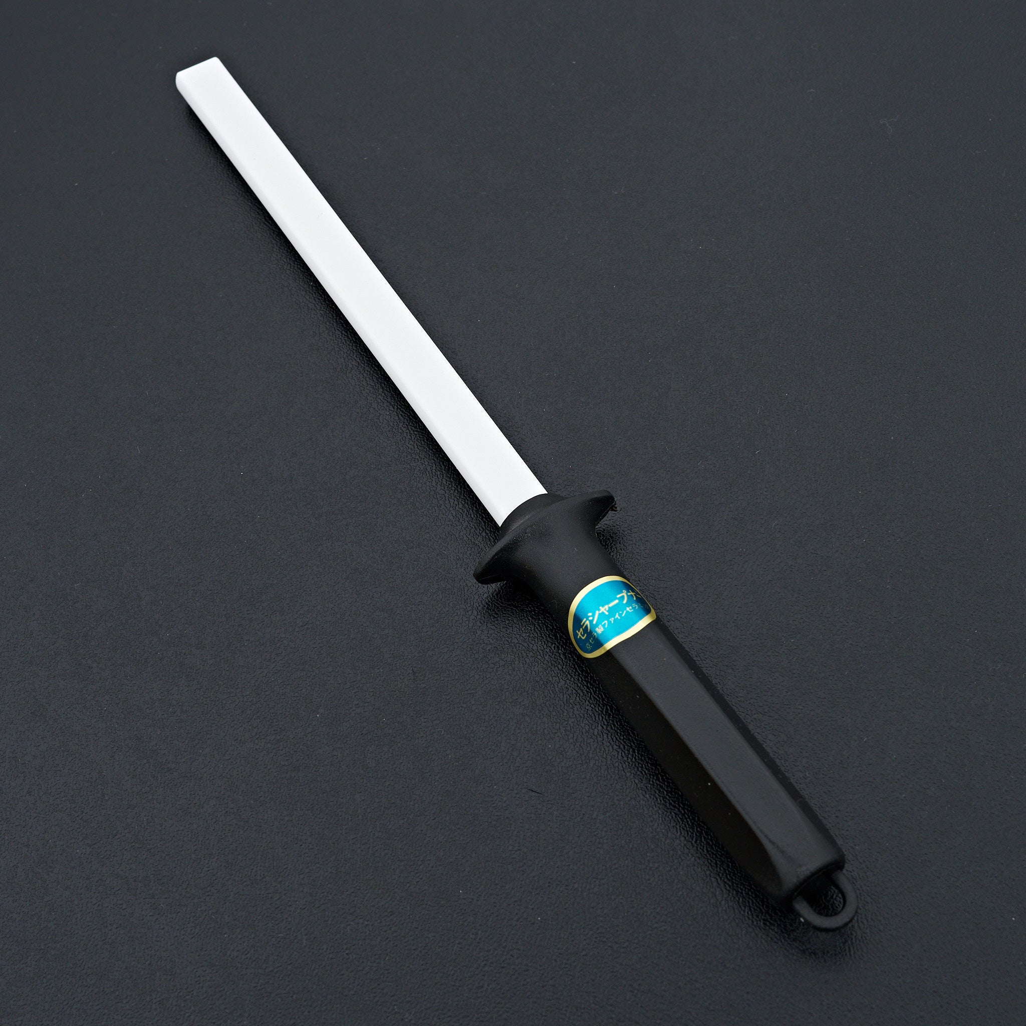 Premium K2 Ceramic Honing Rod - 12 Inch Professional Knife Sharpener for Kitchen Chefs - Perfect for Home, Restaurant & Outdoor Cooking