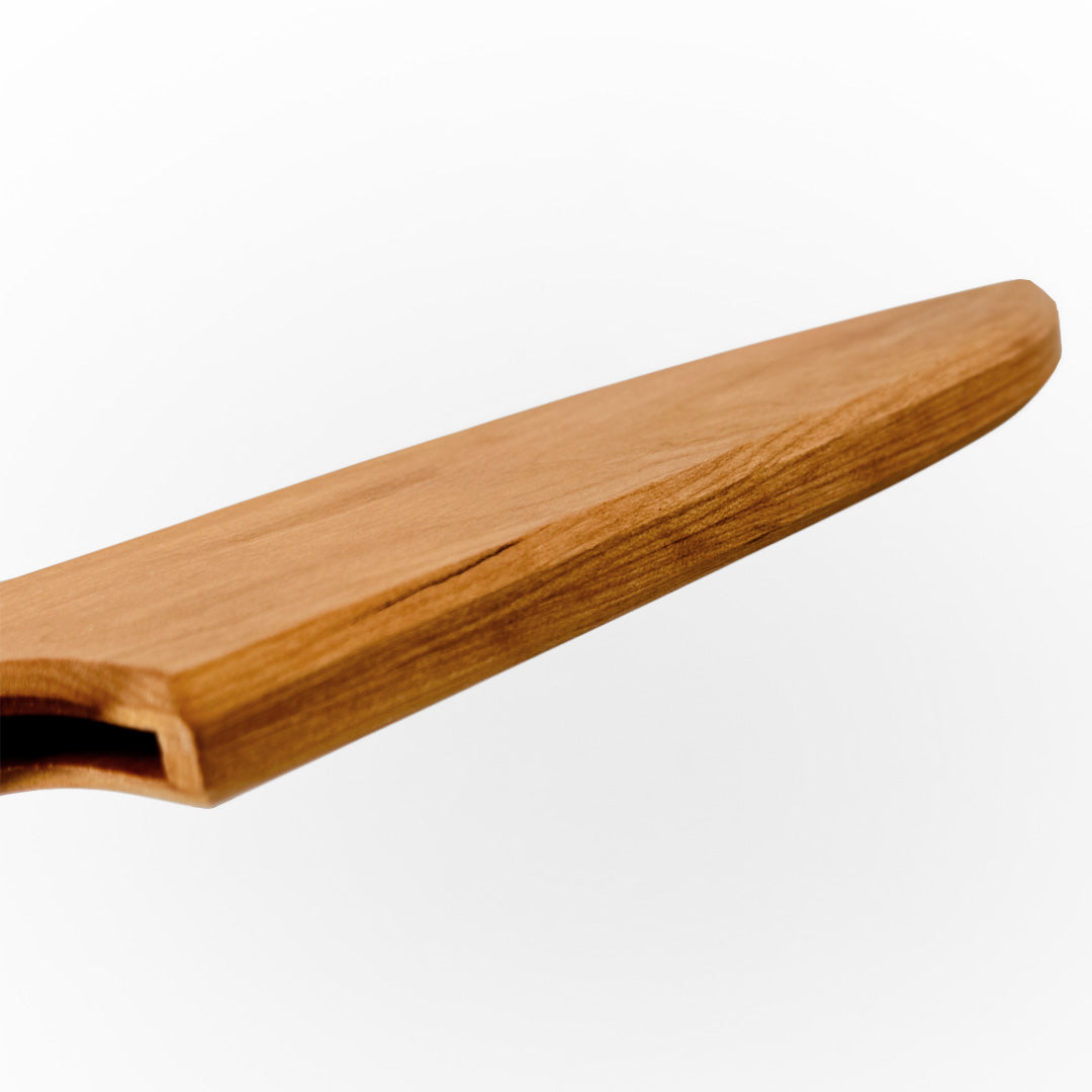 DChoi Designs Magnetic Knife Saya Cover for Santoku 180mm (7.1 Inch) - Cherry Wood Knife Sheath | Secure Storage & Stylish Protection for Kitchen Knives | Perfect for Home Chefs & Professional Kitchens