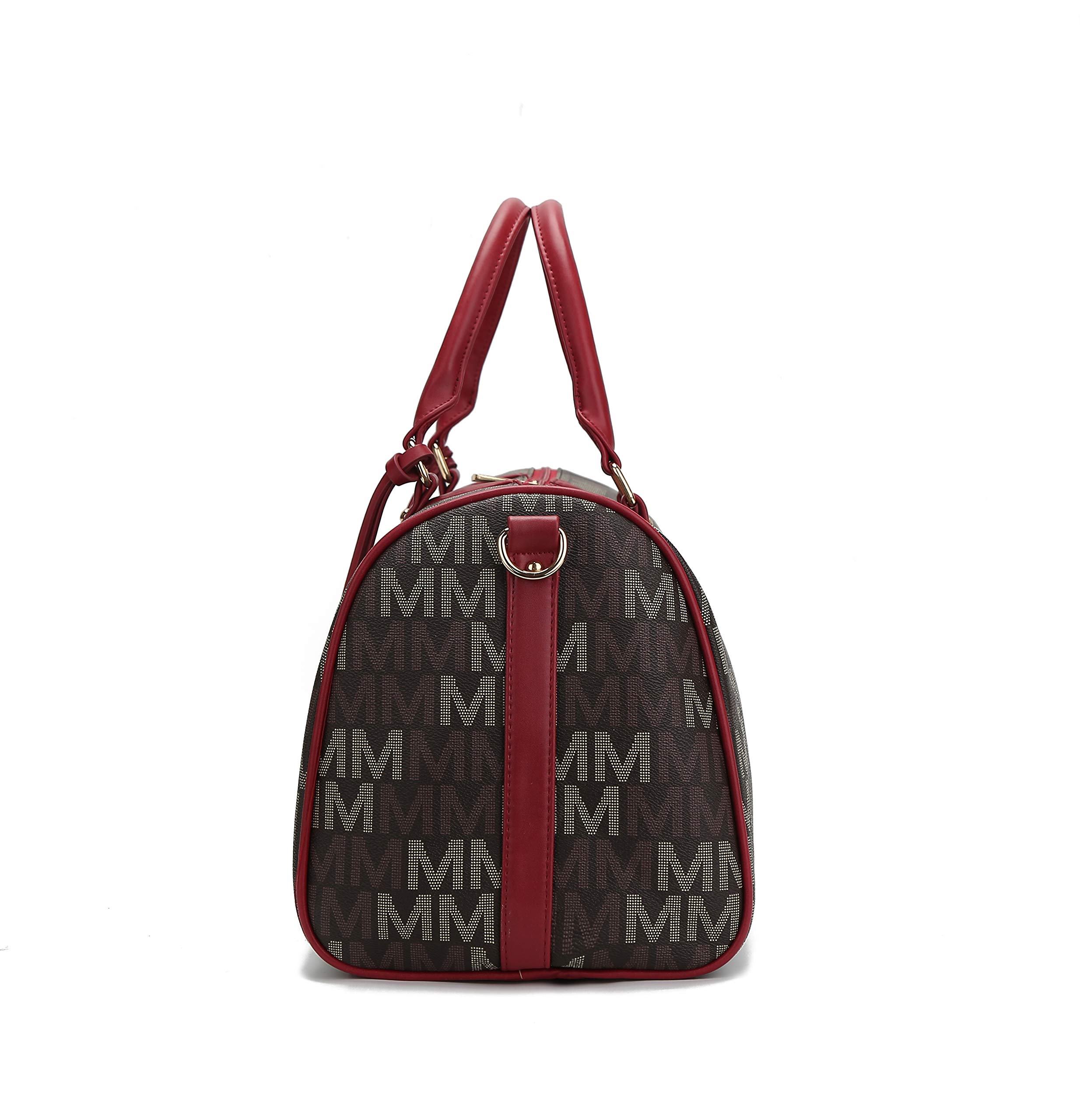 MKF Collection Women's Duffel Bag - Stylish Carry On Luggage & Weekender Travel Bag for Gym, Work, and Weekend Getaways
