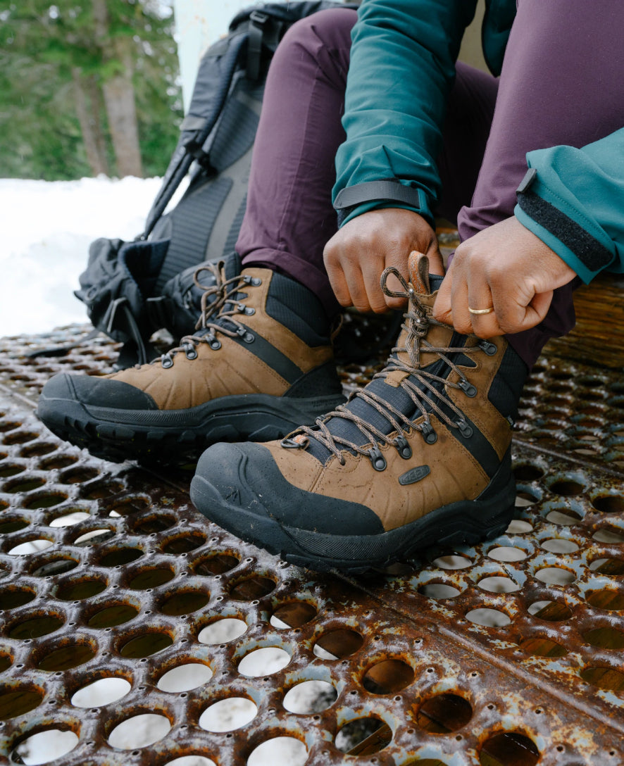 Men's Revel IV Polar Waterproof Winter Boots - Dark Earth/Caramel Cafe | Insulated Snow Boots for Hiking, Hunting & Cold Weather Outdoor Activities