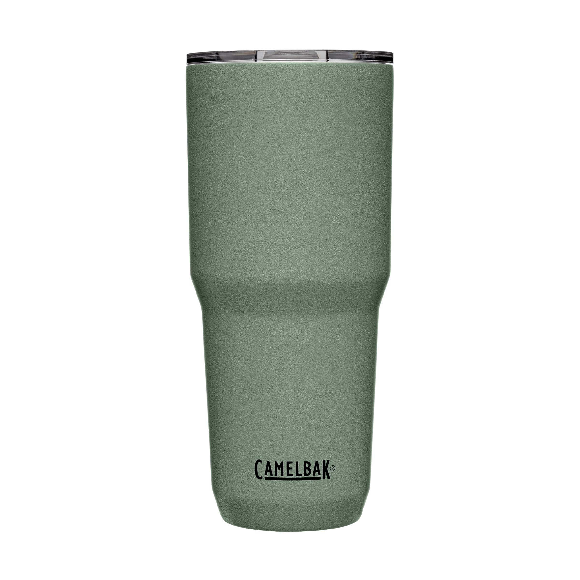 CamelBak Horizon 30oz Insulated Stainless Steel Tumbler with Tri-Mode Lid - Moss Green - Leakproof Travel Mug for Coffee, Tea & Cold Drinks - Perfect for Office, Gym & Outdoor Adventures