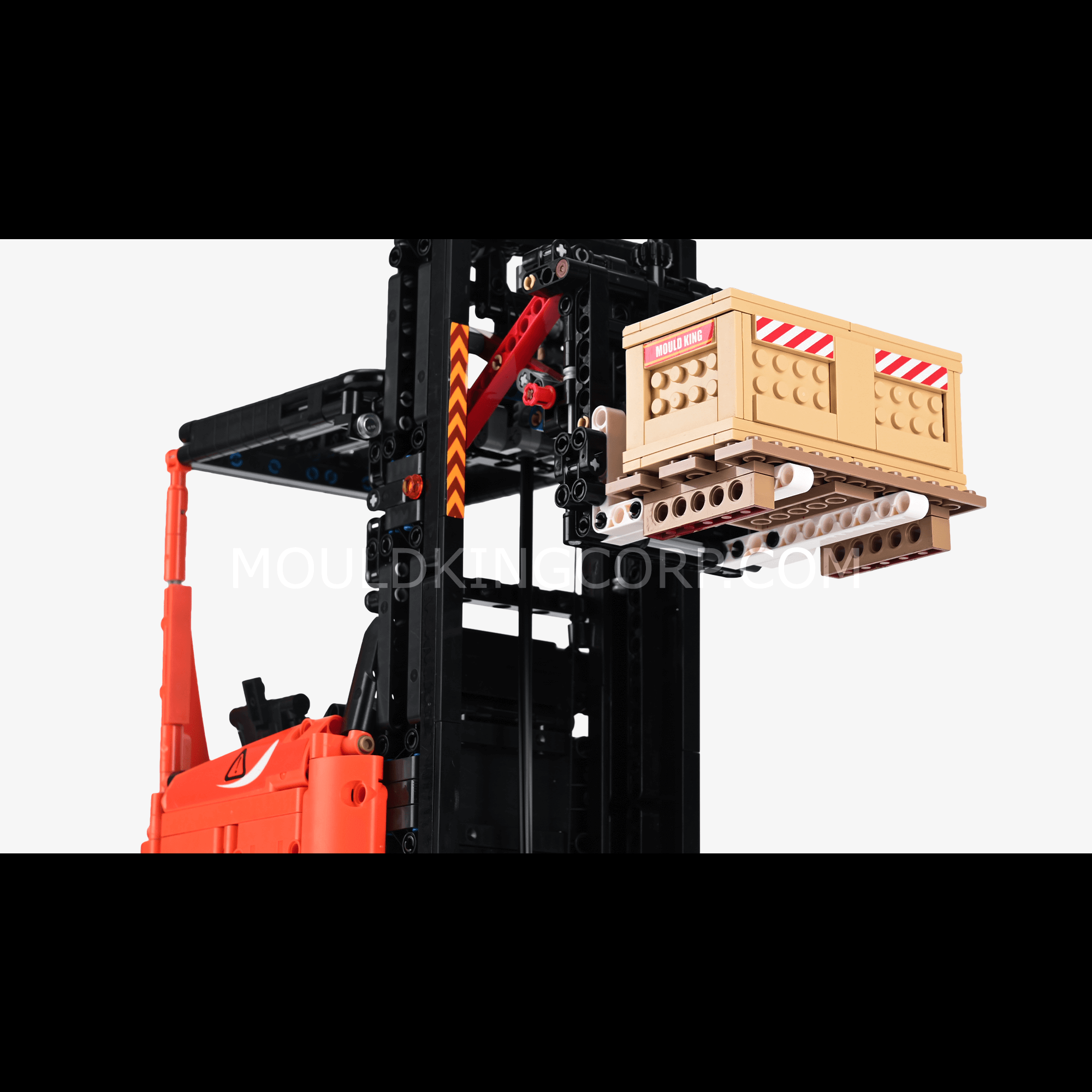 MOULD KING 17041 Remote Control Forklift Building Kit - 1,506 Piece STEM Toy for Kids & Adults | Construction Set for Engineering Enthusiasts | Perfect for Birthday Gifts & Educational Play