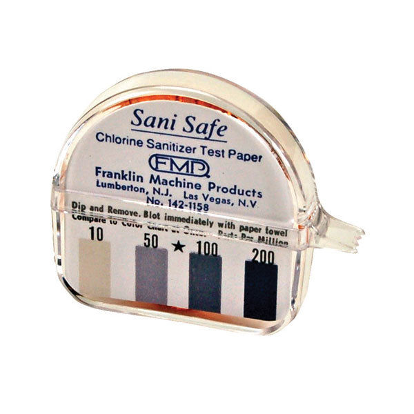 FMP 142 1158 Chlorine/Bleach Sanitizer Test Kit - Professional Water Testing for Pools, Spas & Drinking Water - Accurate Chlorine Level Measurement for Home & Commercial Use
