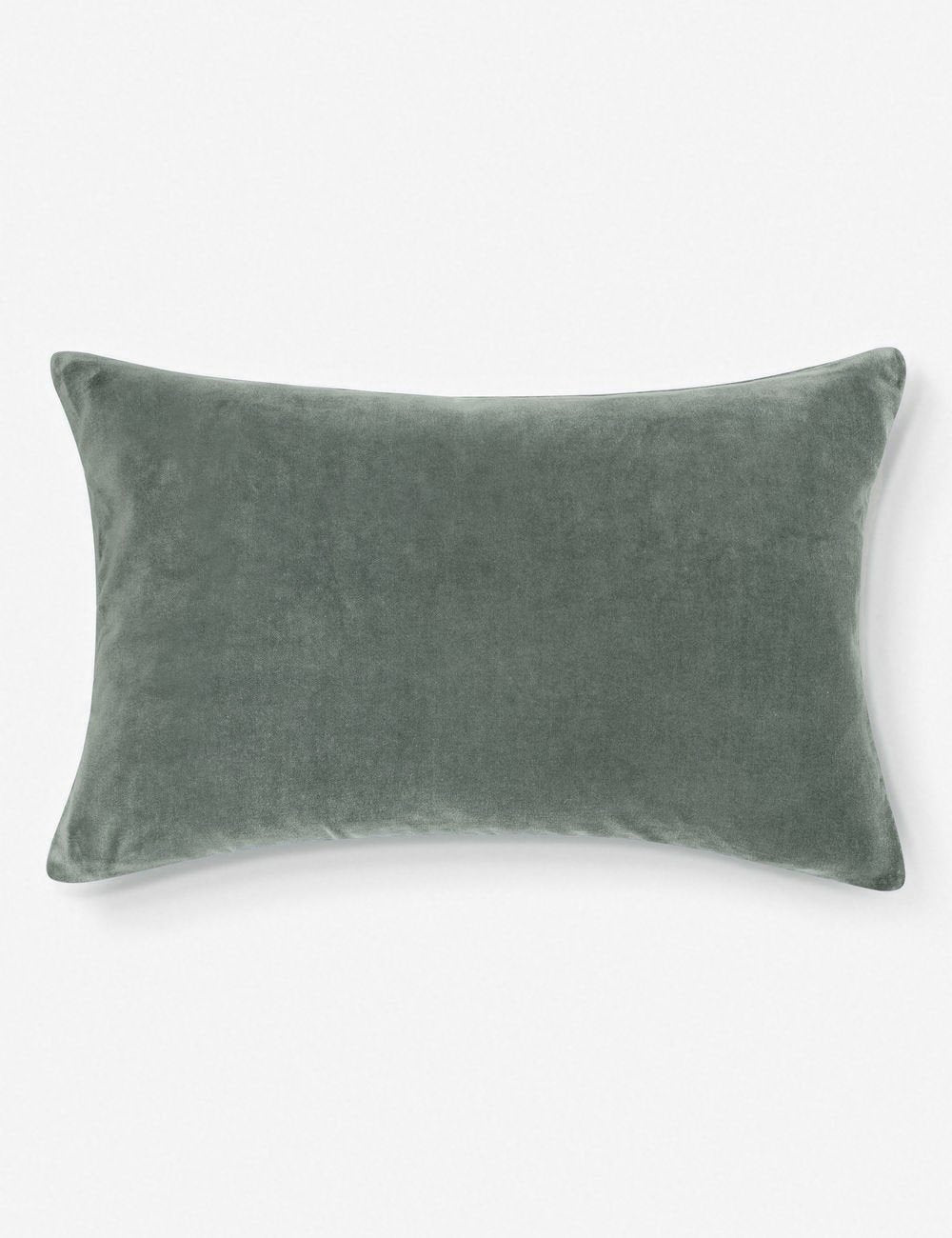 Charlotte Velvet Pillow - Soft Luxury Decorative Throw Pillow for Sofa, Bed & Couch - Elegant Home Decor Accent for Living Room, Bedroom & Nursery