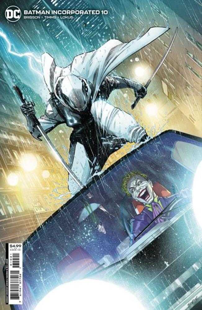 Batman Incorporated #10 Cover B Michele Bandini Variant - Premium Card Stock Comic Book for Collectors | Perfect for DC Fans, Comic Book Displays & Gift Giving