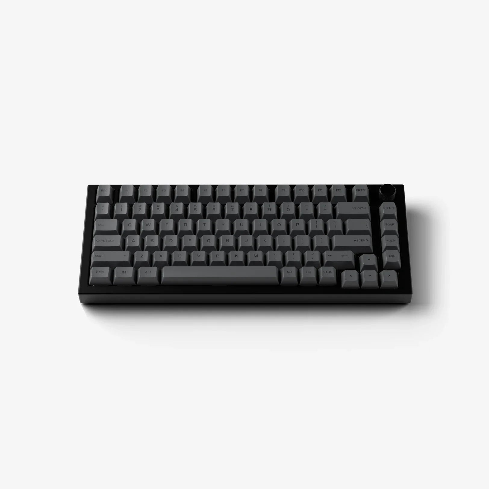 Premium GPBT Black Ash V1 Dye-Sublimated Keycaps - Custom Mechanical Keyboard Keycaps for Gaming & Typing (Compatible with Cherry MX Switches) - Perfect for Esports, Office Work & PC Enthusiasts