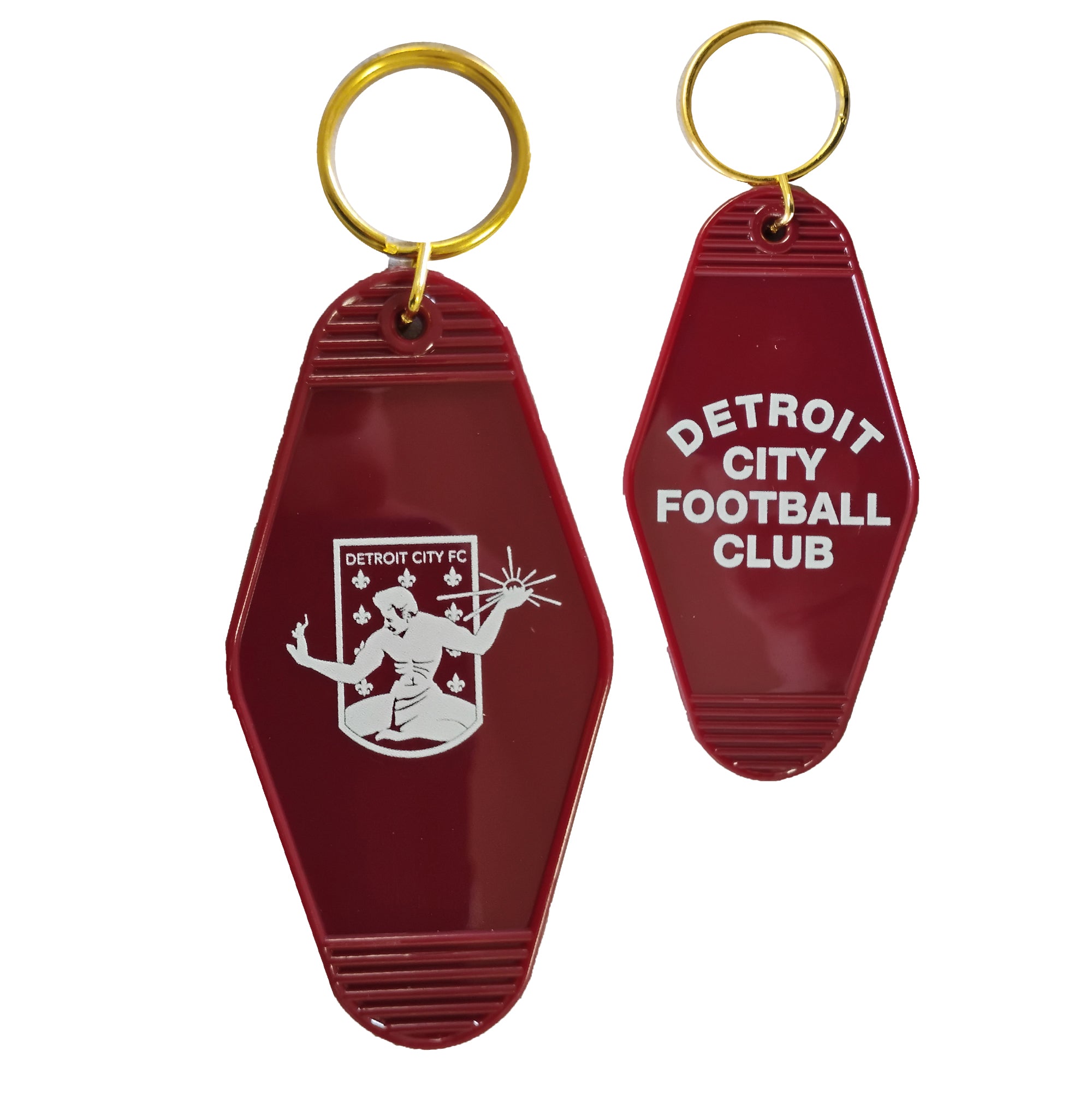 Stylish Maroon Motel Keychain Tag - Durable & Elegant Key Holder for Hotels, Travel, and Everyday Use