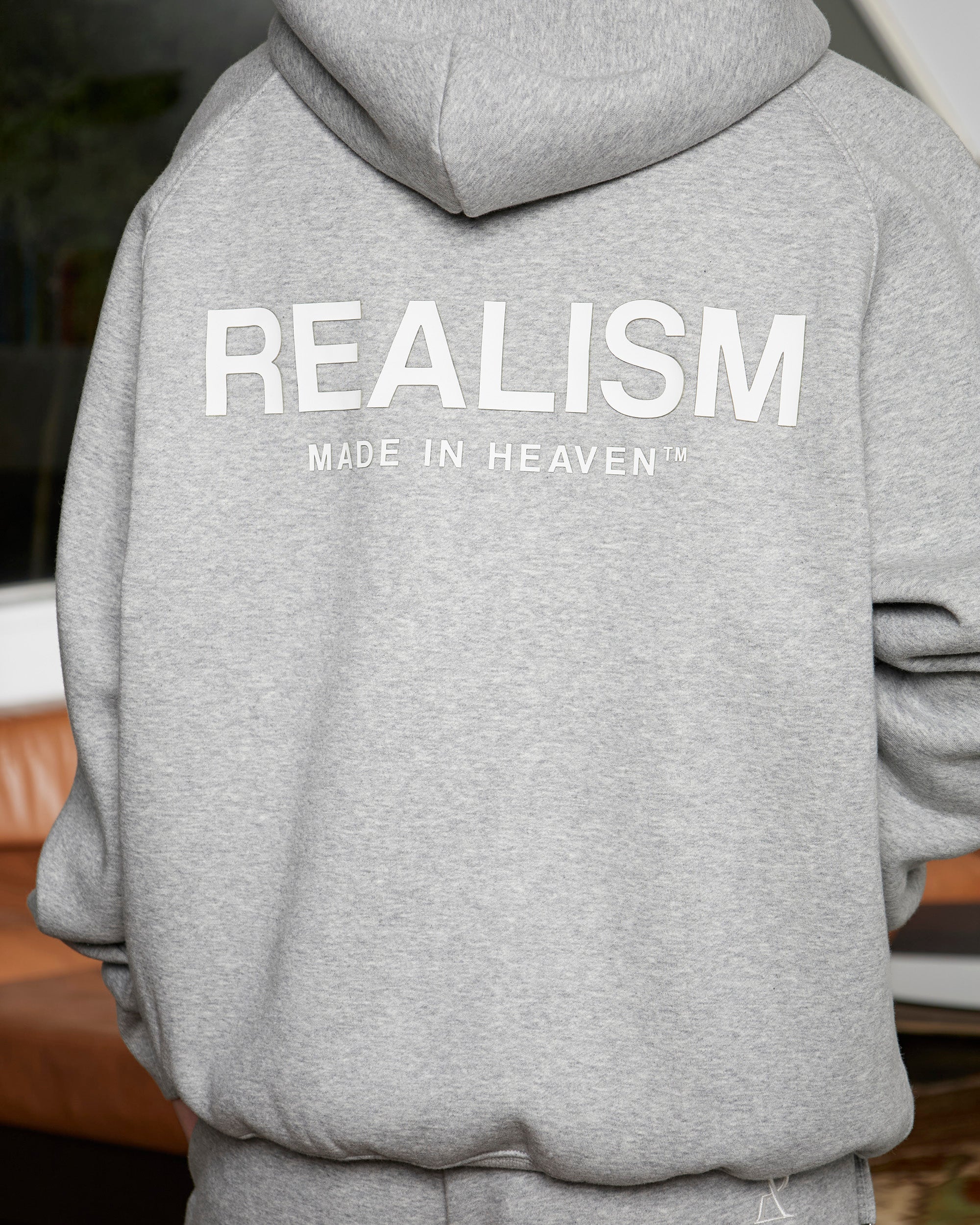 SSS Realism Radiant Hoodie - Grey Marle | Soft & Stylish Pullover for Men & Women | Perfect for Casual Wear, Gym & Outdoor Activities
