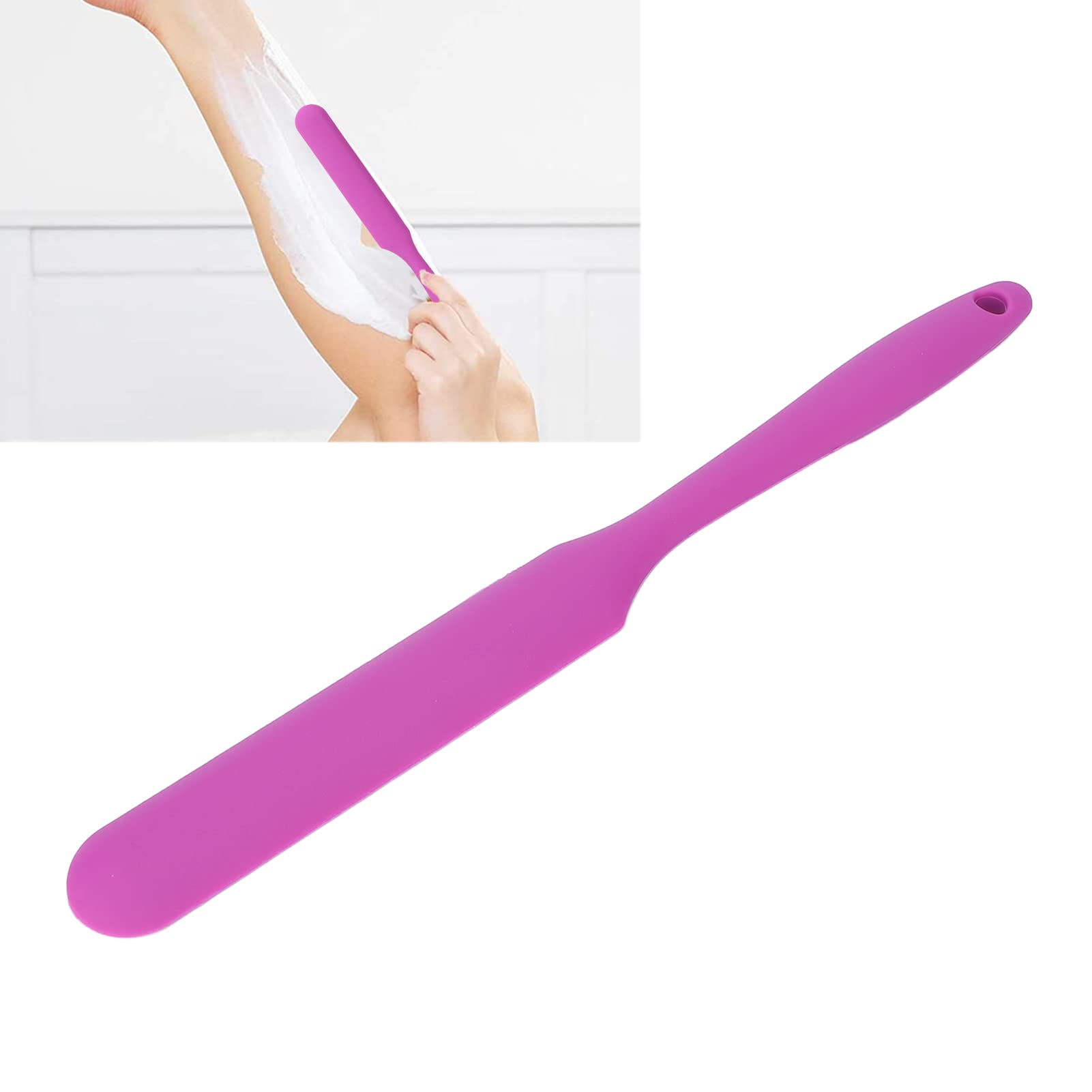 **Reusable Silicone Wax Spatula for Hair Removal - Multi-Purpose Wax Applicator & Scraper for Waxing, DIY Beauty, and Candle Making**    *(Perfect for At-Home Waxing, Salon Use, and Crafting Projects)*