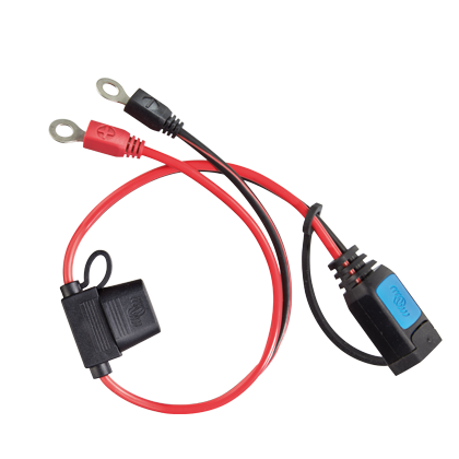 M6 Eyelet Connector with 30A ATO Fuse - Heavy Duty Electrical Terminal for Car Audio, Solar Panels & Marine Applications