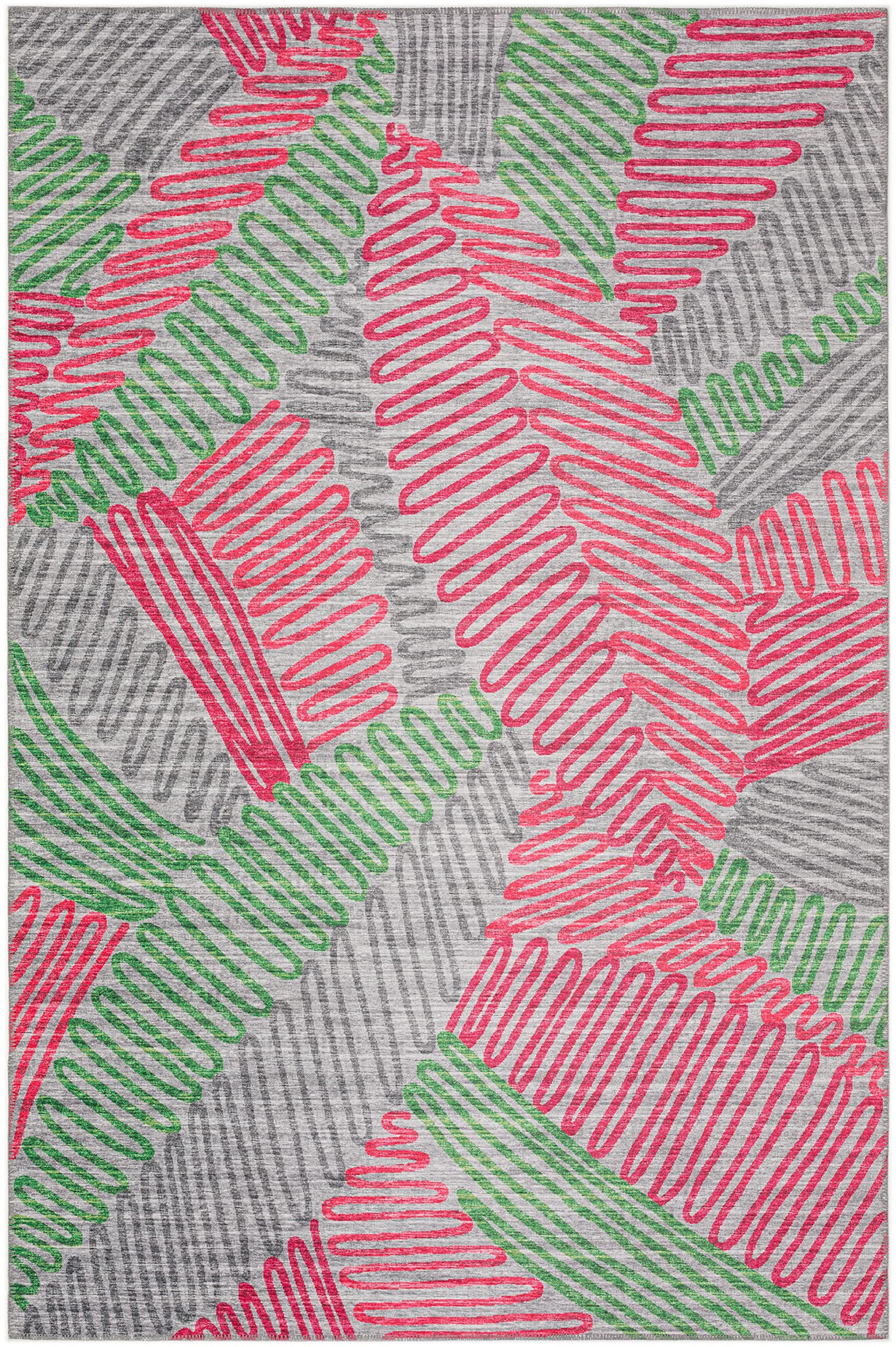 Addison Rugs Yuma AYU41 Pink 8' x 10' Area Rug - Soft Modern Boho Rug for Living Room, Bedroom, Nursery & Home Decor