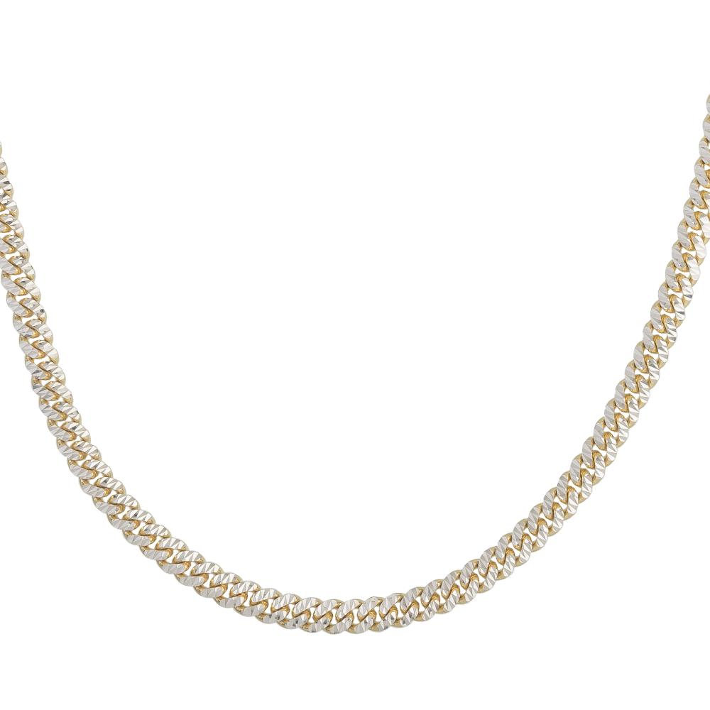14K Gold 6mm Pave Classic Miami Cuban Chain - Elegant Necklace for Men & Women, Perfect for Parties, Weddings & Everyday Wear