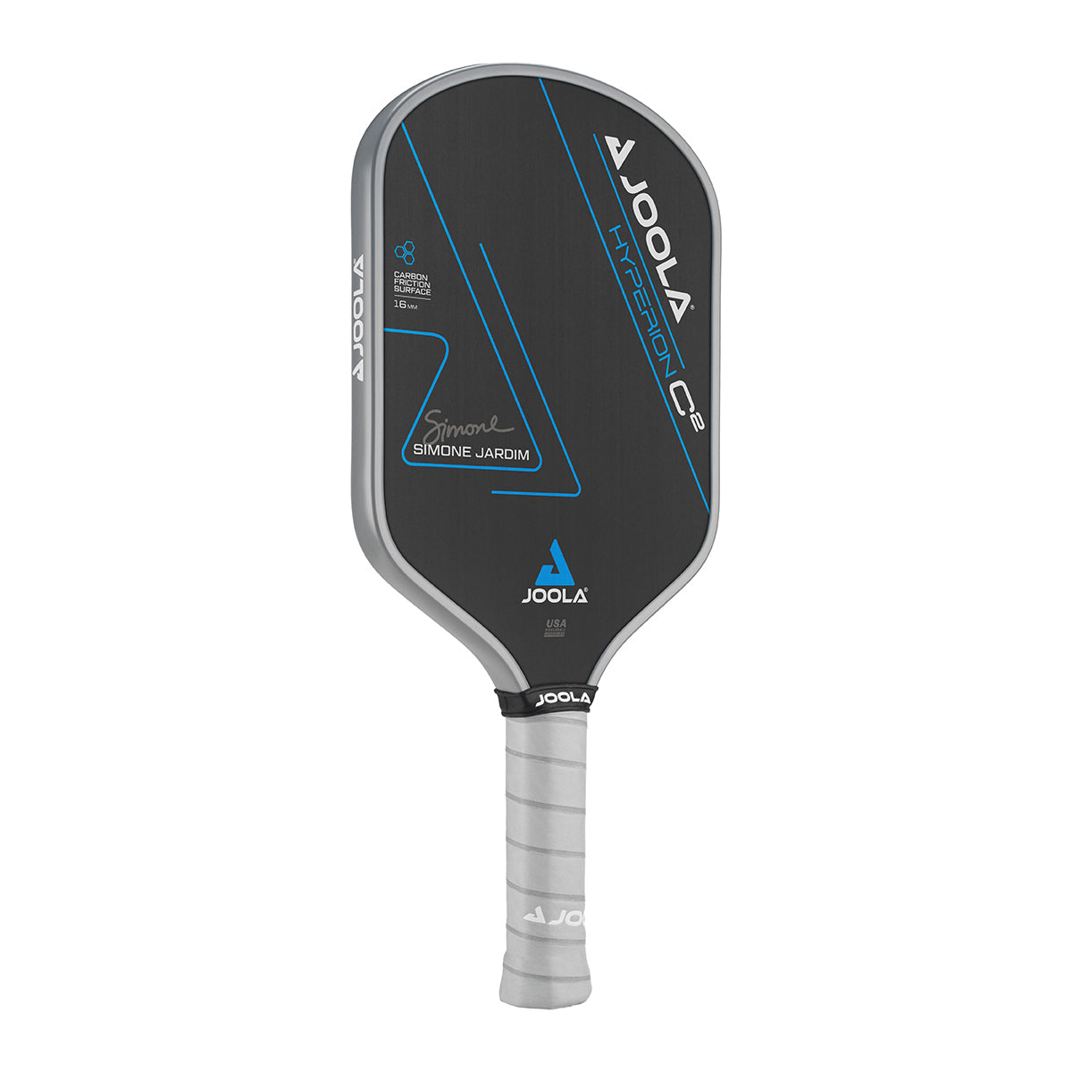 JOOLA Simone Jardim Hyperion C2 CFS 16 Pickleball Paddle - Premium Carbon Fiber Paddle for Competitive Play & Tournament Performance | Perfect for Outdoor & Indoor Pickleball Games