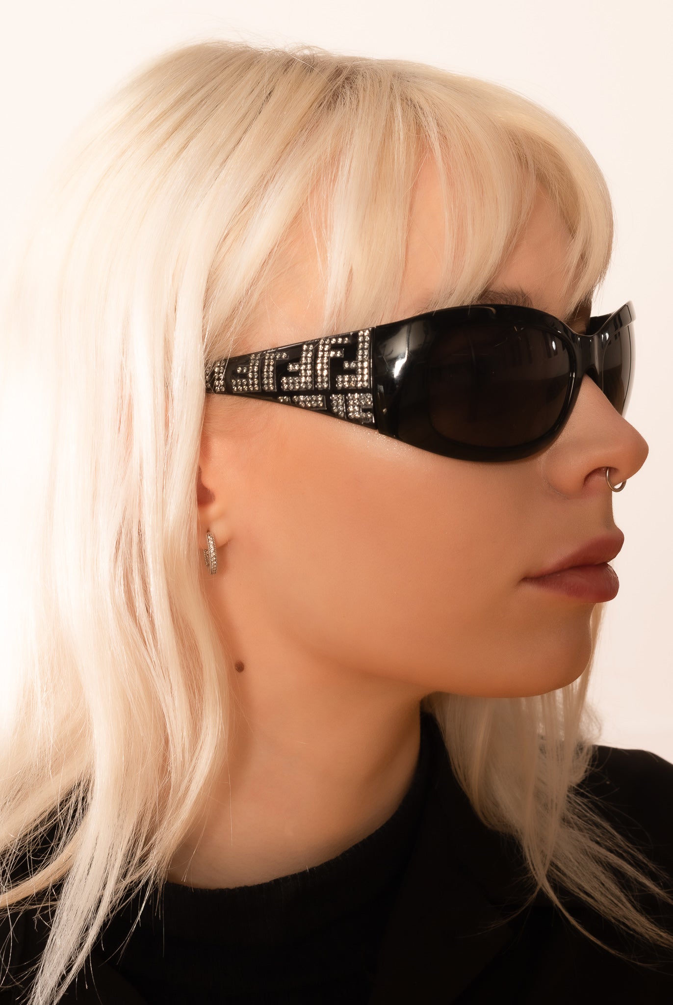 Fendi 299R 001 Limited Edition Sunglasses - Luxury Designer Shades for Women & Men - Perfect for Beach, Driving & Fashion Outfits
