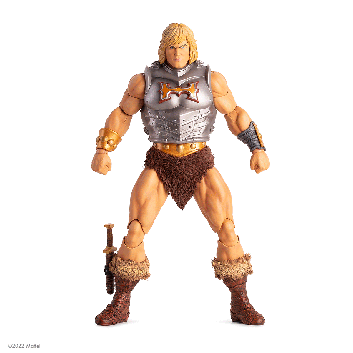 He-Man Deluxe 1/6 Scale Action Figure - Mondo Exclusive Timed Edition Collectible | Masters of the Universe Display Piece for Fans & Collectors