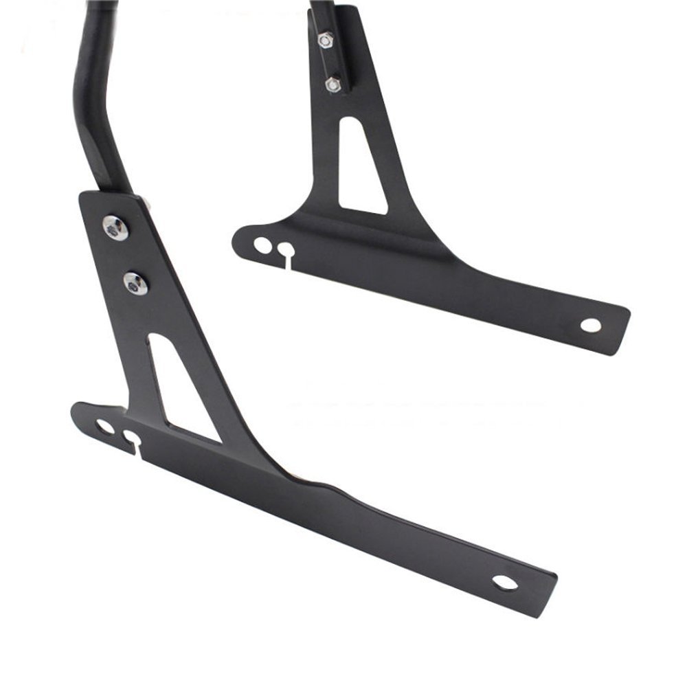 Harley-Davidson Dyna Motorcycle Rear Seat Backrest - Universal Fit for FXD, FXDB, FXDC, FXDL, Street Bob, Wide Glide & Low Rider Models - Comfortable Sissy Bar for Long Rides & Road Trips
